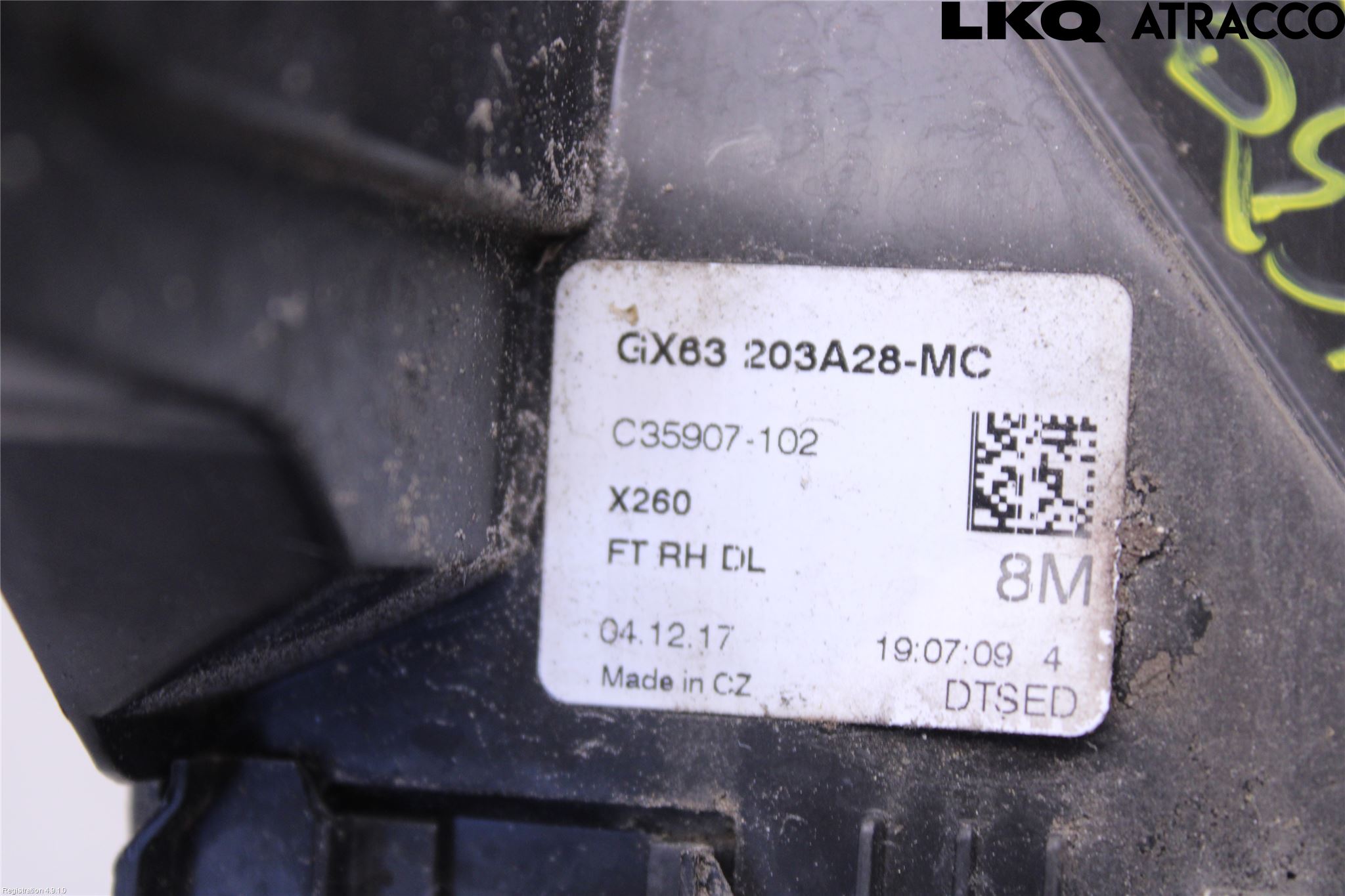 Jaguar XF (X260) 16-24 Dørlås - Låsekasse