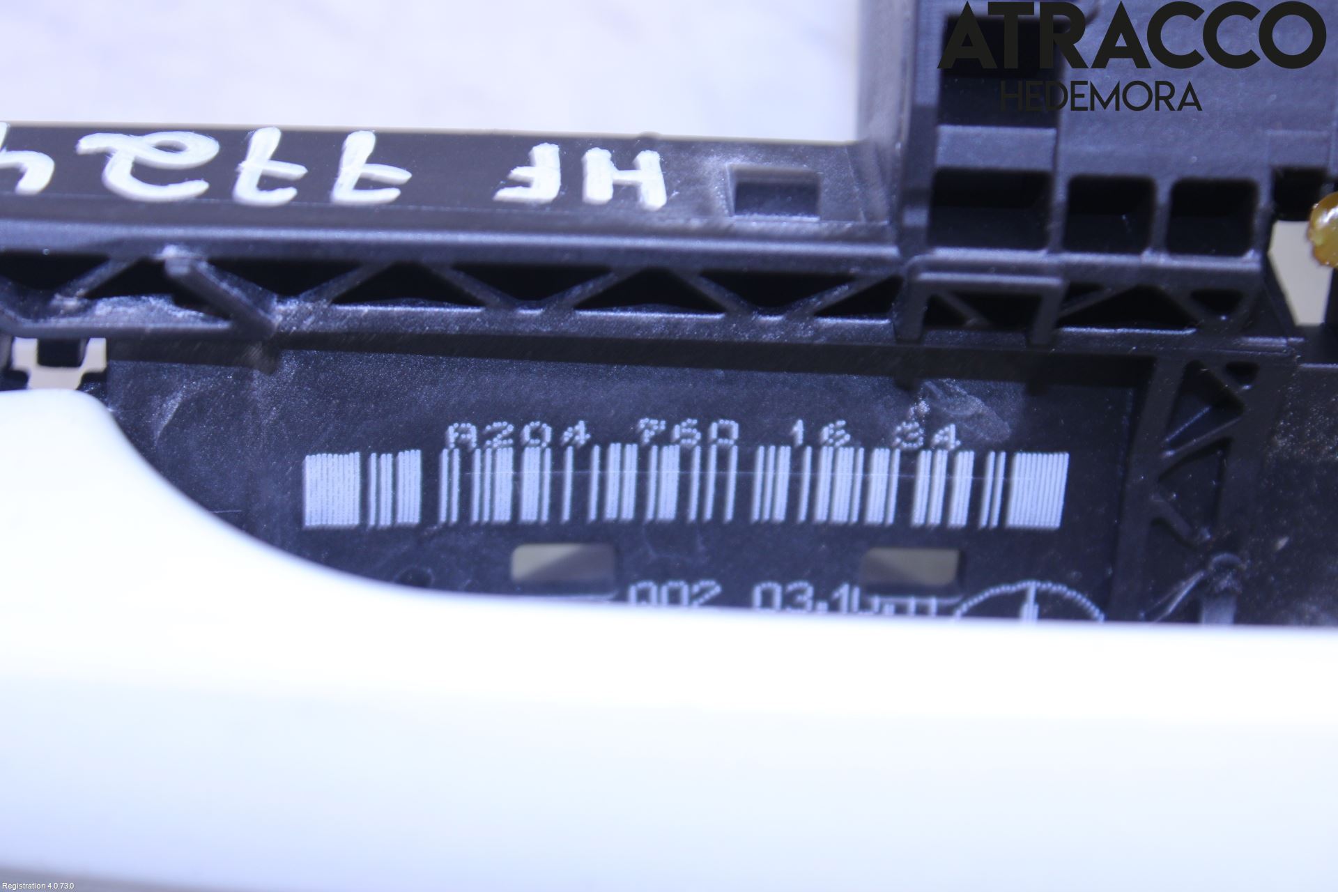Mercedes-Benz MB C-KLASS (W204) 07-15 Dørhandtak Ytre Høyre
