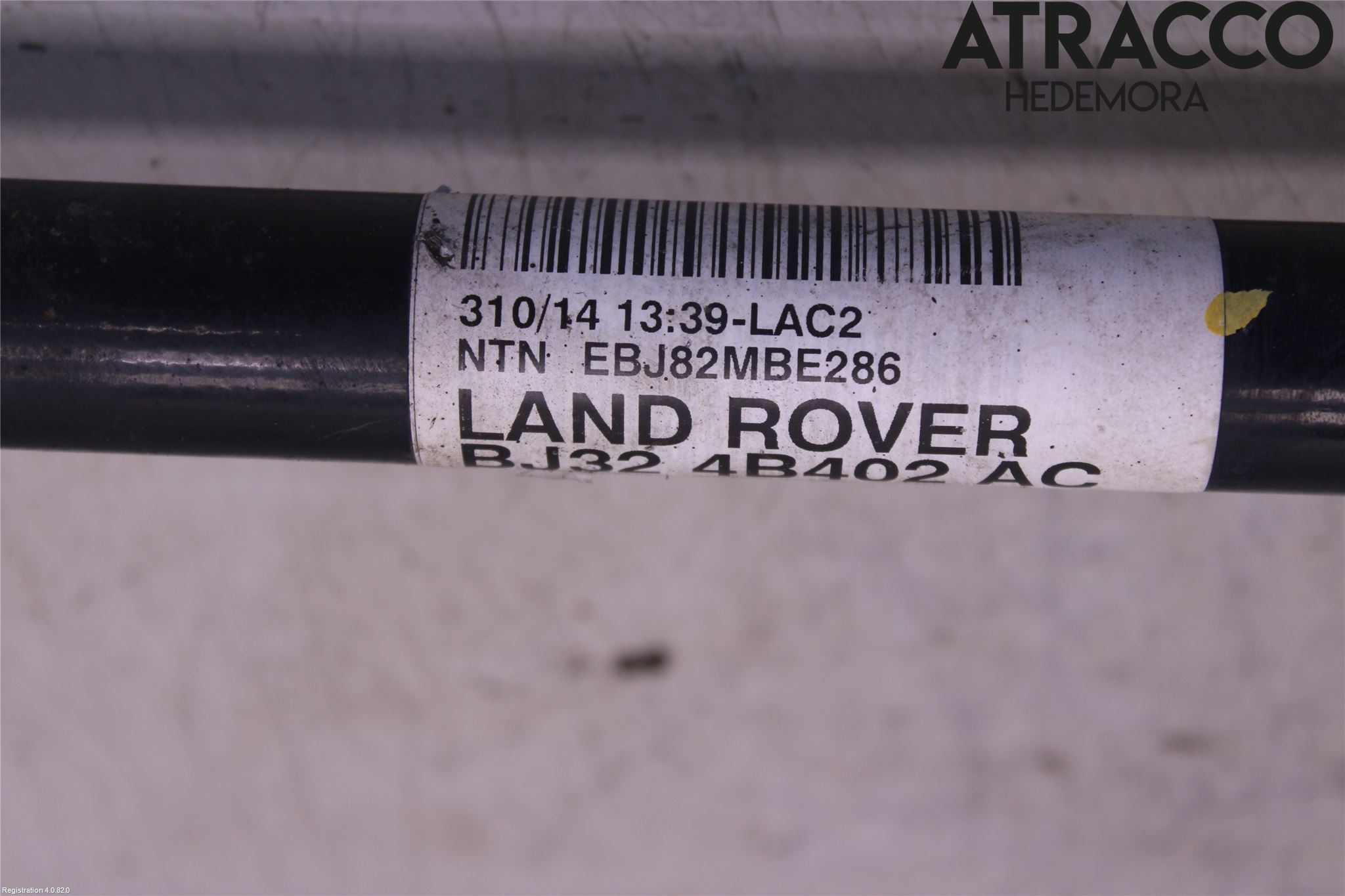 Landrover LAND ROVER RANGE ROVER EVOQUE (L538) 11-18 Drivaksel Bak Kompl Venstre