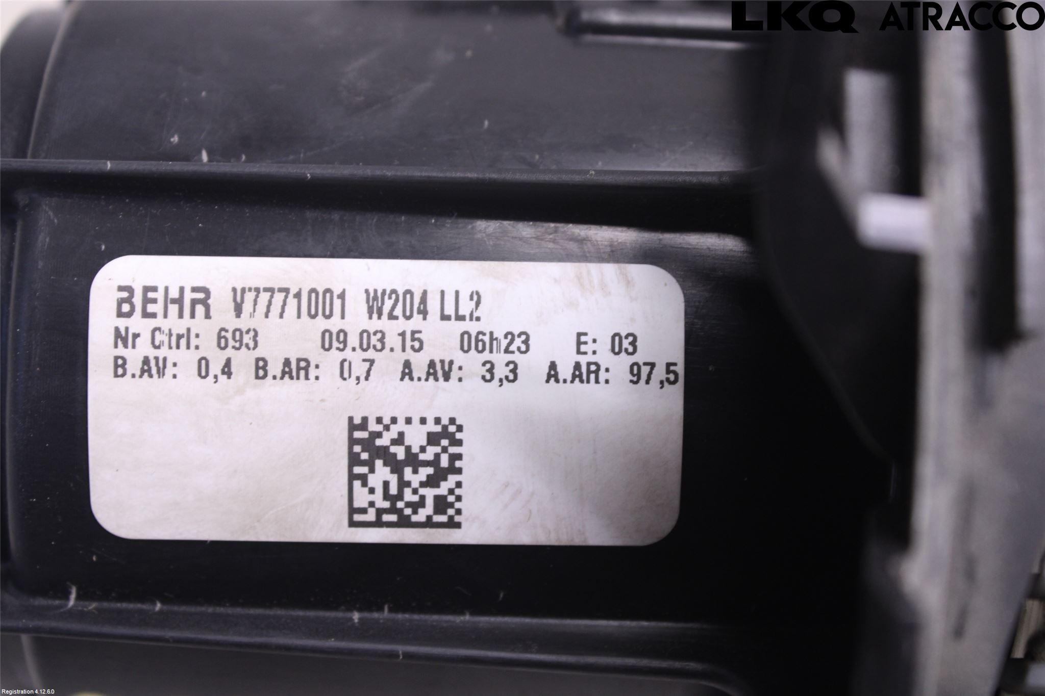 Mercedes-Benz MB E-KLASS (W212) 09-16 Varme Ac Varmeapparatvifte