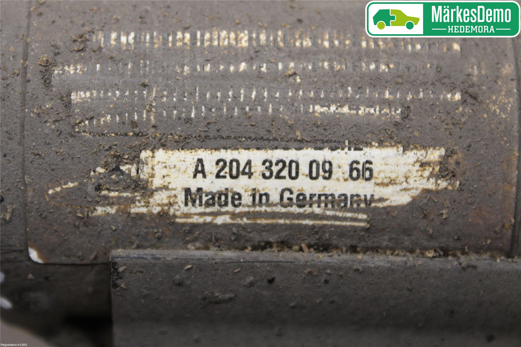 Mercedes-Benz MB C-KLASS (W204) 07-15 Fjærbein Foran Høyre
