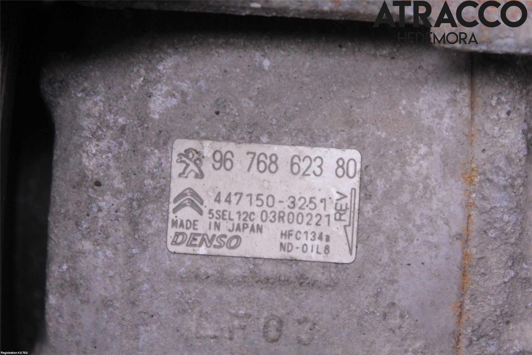 Citroen C4 II 11-18 Varme Ac Kompressor
