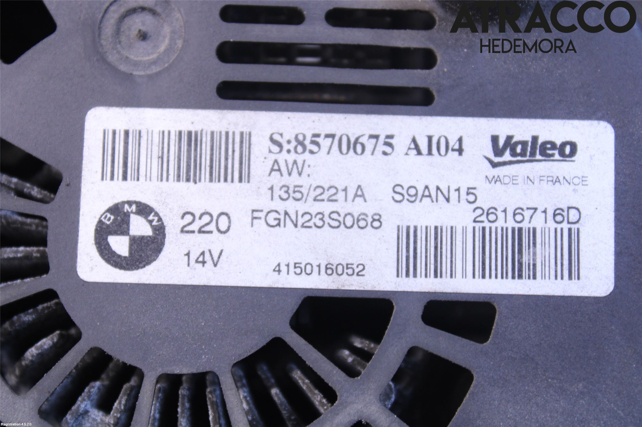 BMW X5 F15 13-18 Dynamo