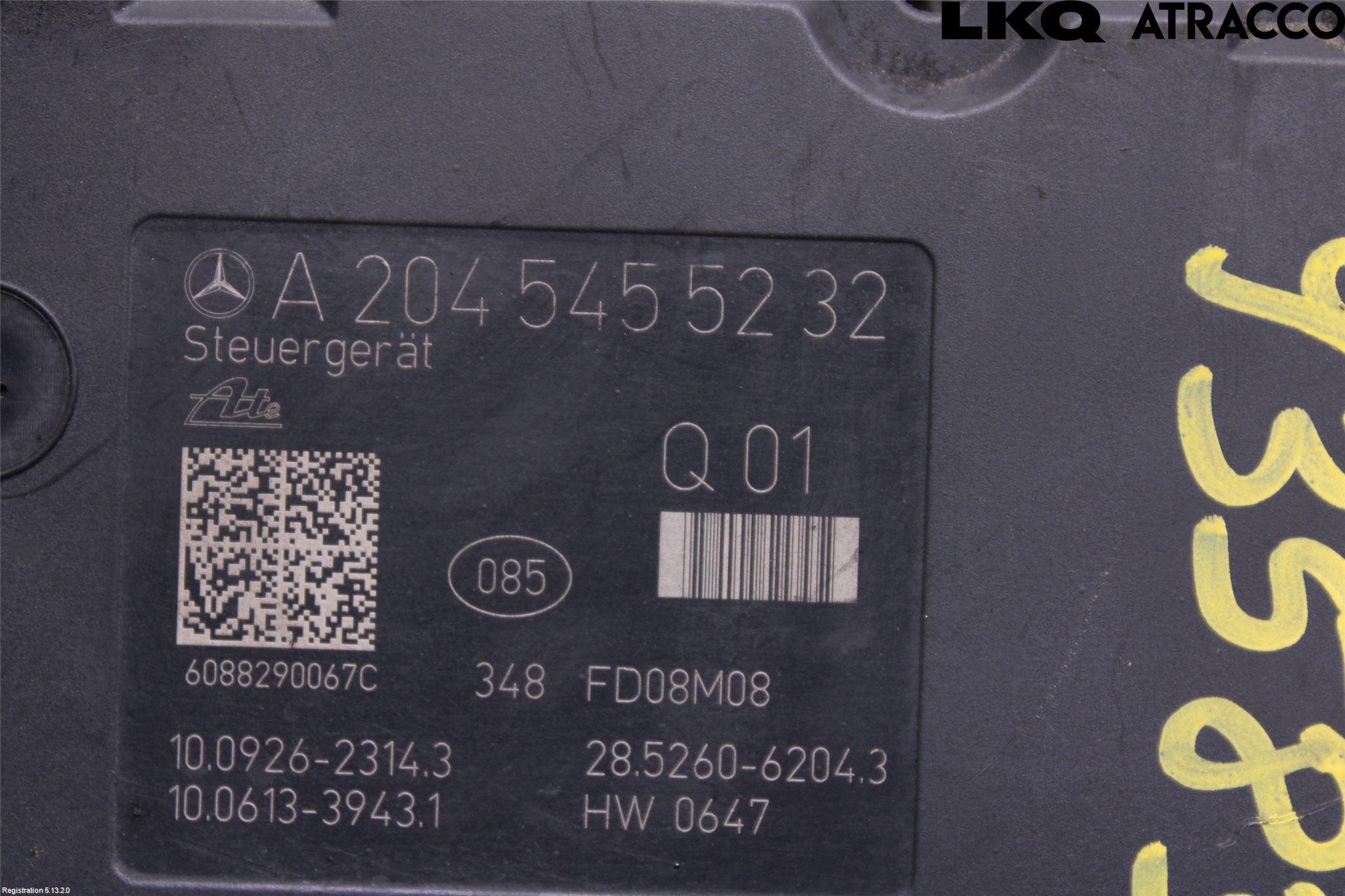 Mercedes-Benz MB GLK-KLASS (X204) 08-16 Abs Hydraulikkaggregat