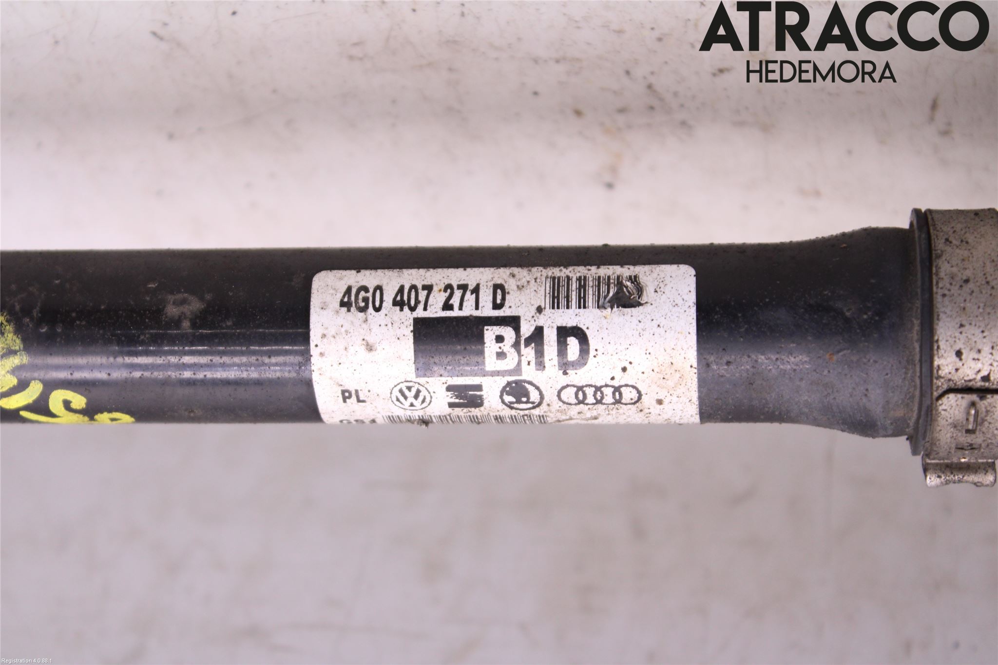 Audi A6/S6 4G 11-18 Drivaksel Foran Kompl Venstre