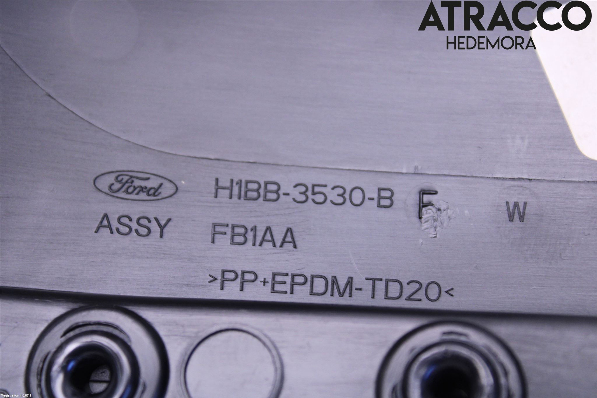 Ford FIESTA (VII) 18-23 Rattdeksel - Deksler
