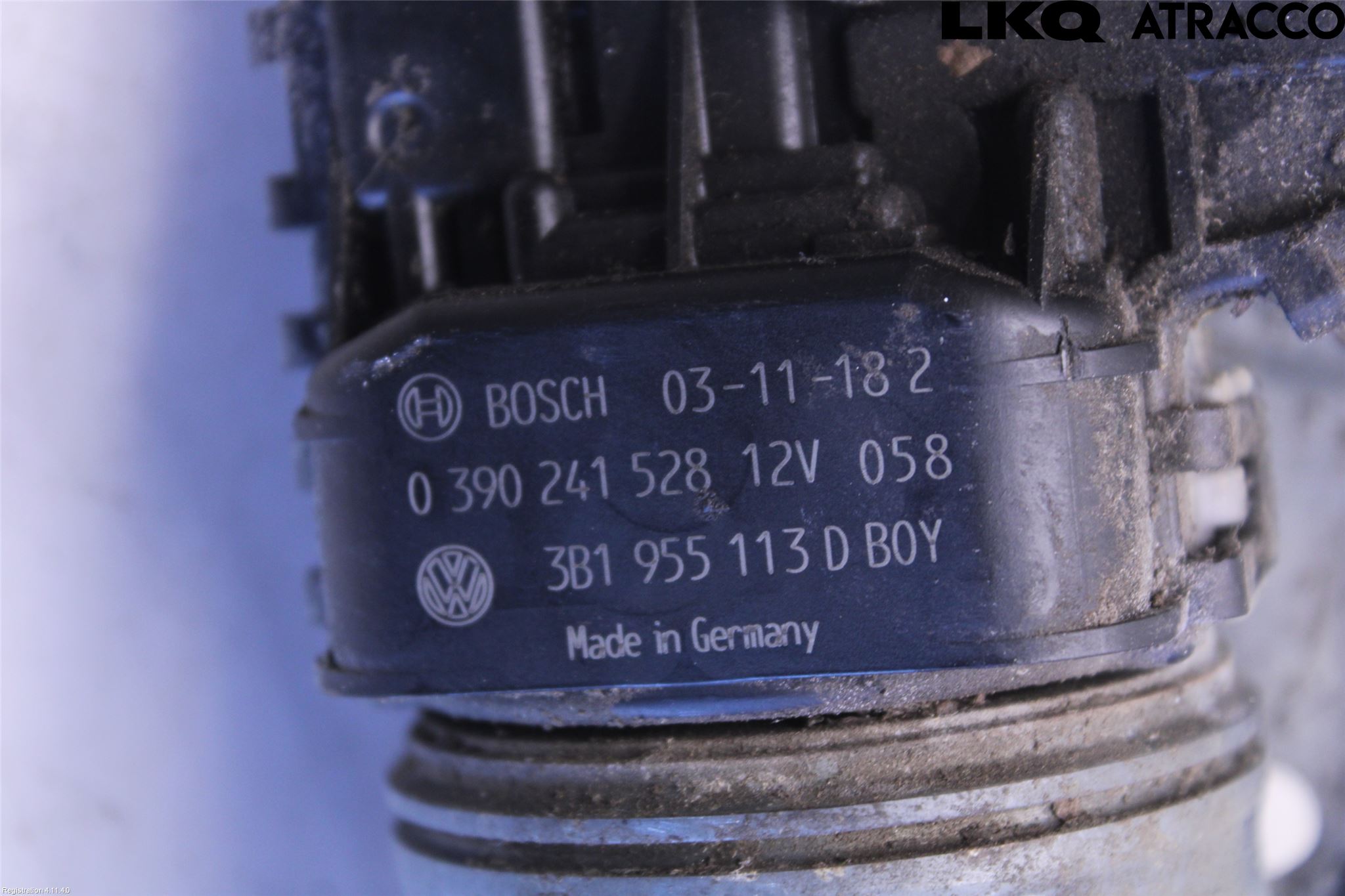 Volkswagen VW PASSAT 01-05 Viskermotor Frontrute