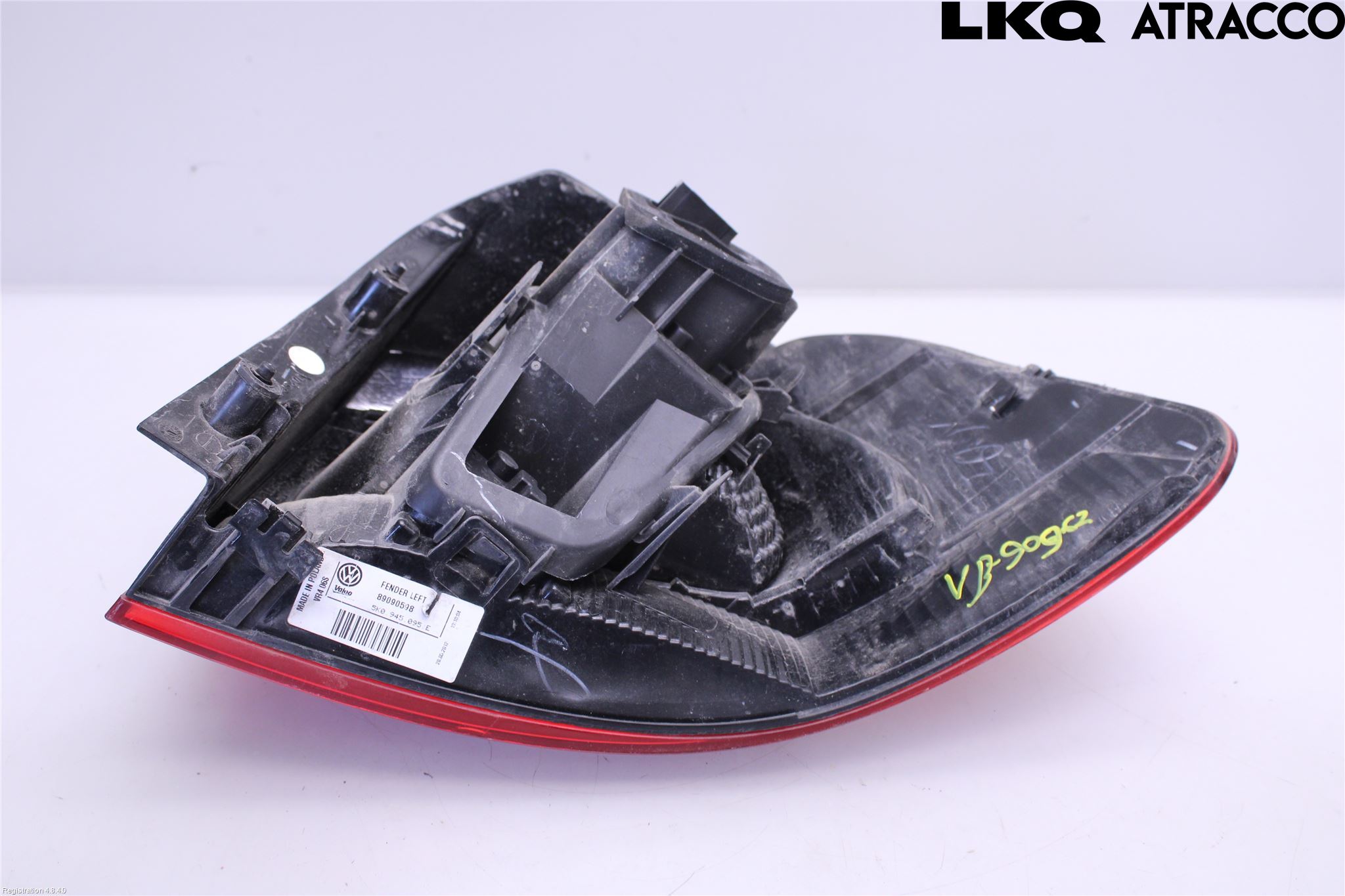 Volkswagen VW GOLF VI 09-13 Baklykt Venstre