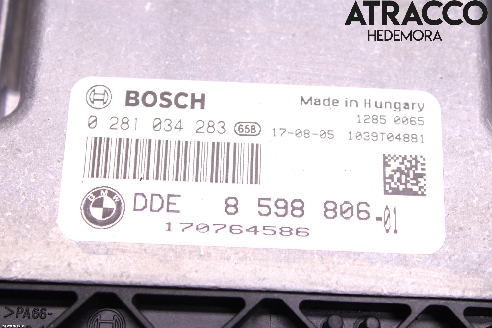 BMW X4 F26 14-18 Styreenhet Dieselpumpe