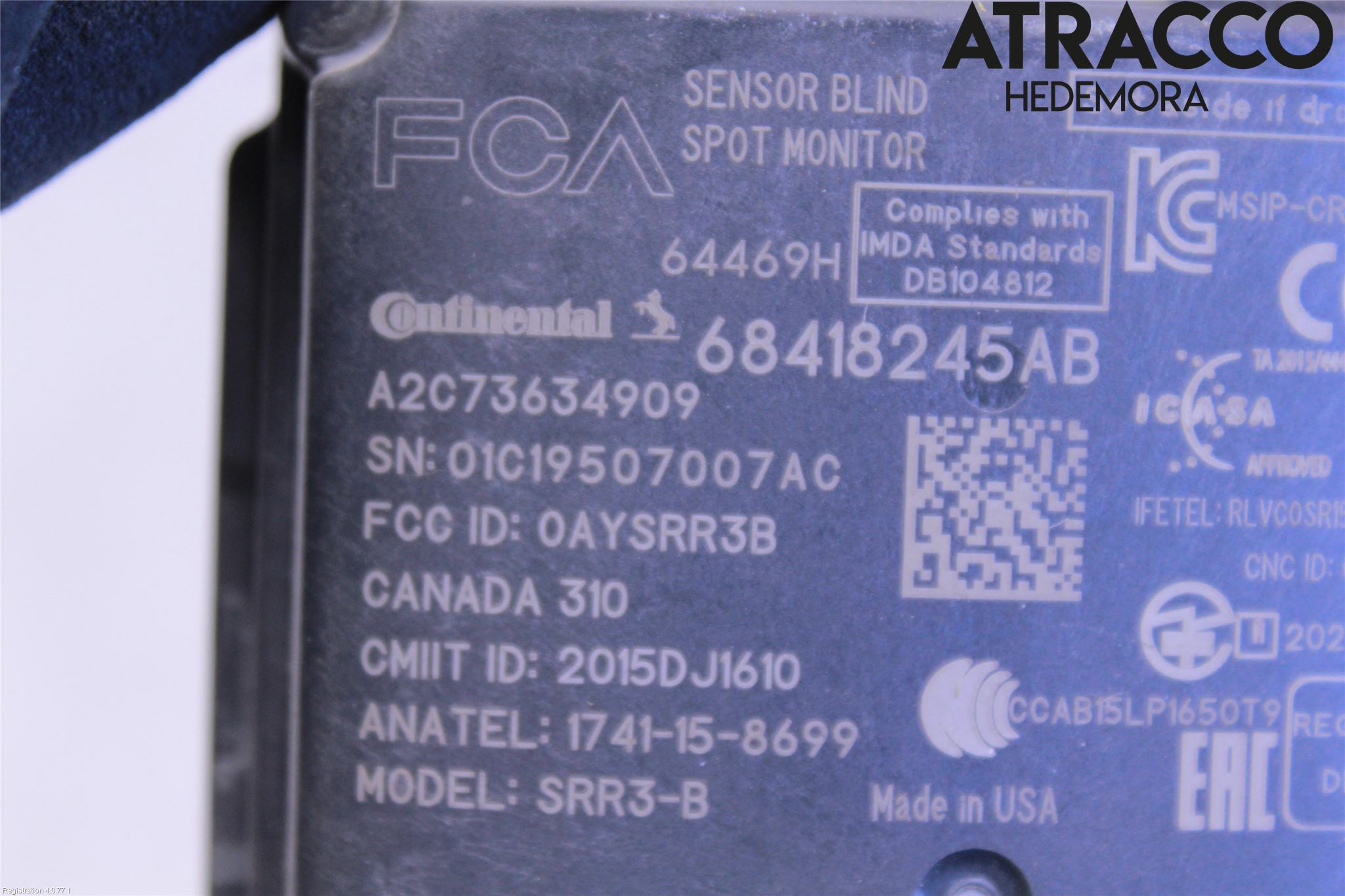 Jeep GRAND CHEROKEE 10-20 Sensor Øvrig