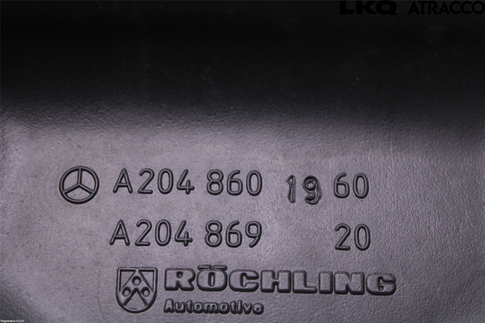 Mercedes-Benz MB E-KLASS (W212) 09-16 Spylerbeholder Frontrute-Lykte