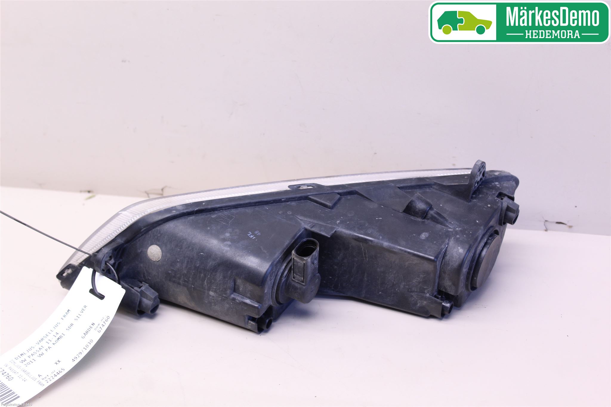 Volkswagen VW PASSAT 11-14 Frontlykt-Kurve-Tåkelys