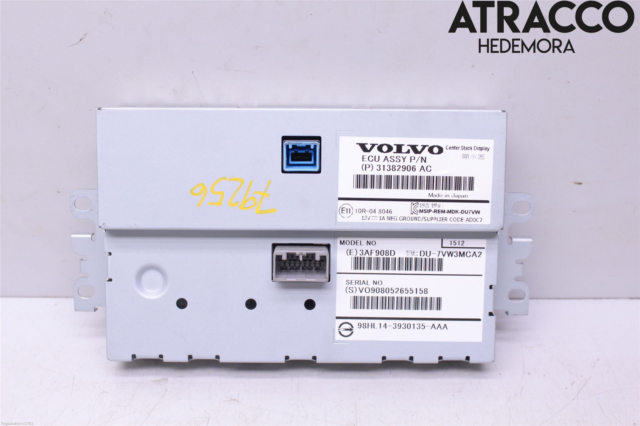 Volvo XC70 14-16 Instr Skjerm Dvd-Gps-Ac-Tlf