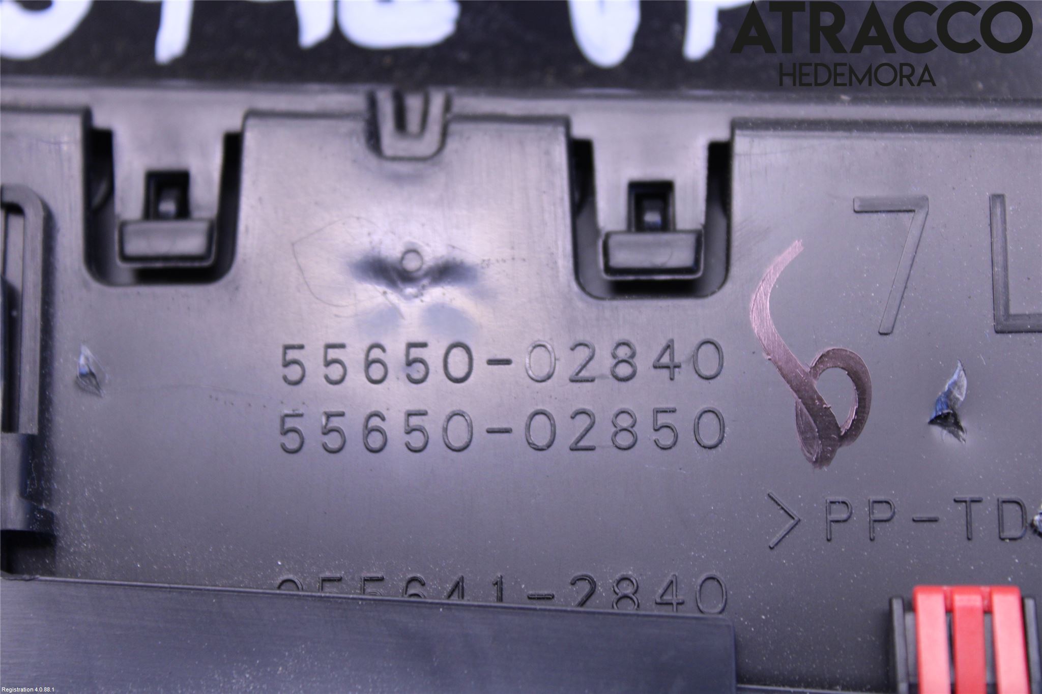 Toyota COROLLA 19- Dashbord Kanal - Dyse