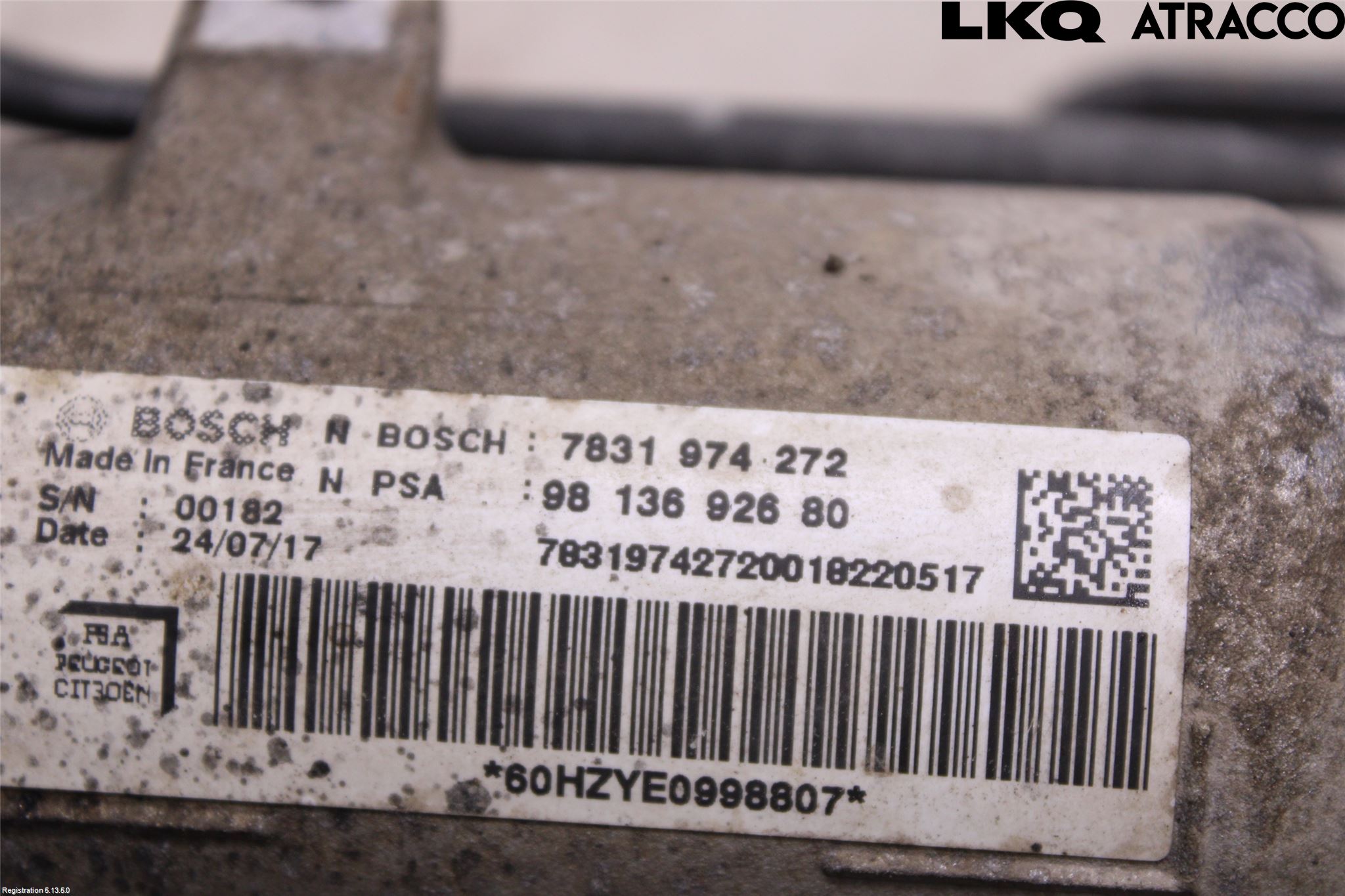 Toyota PROACE II 16- Servo Snekke - Tannstang