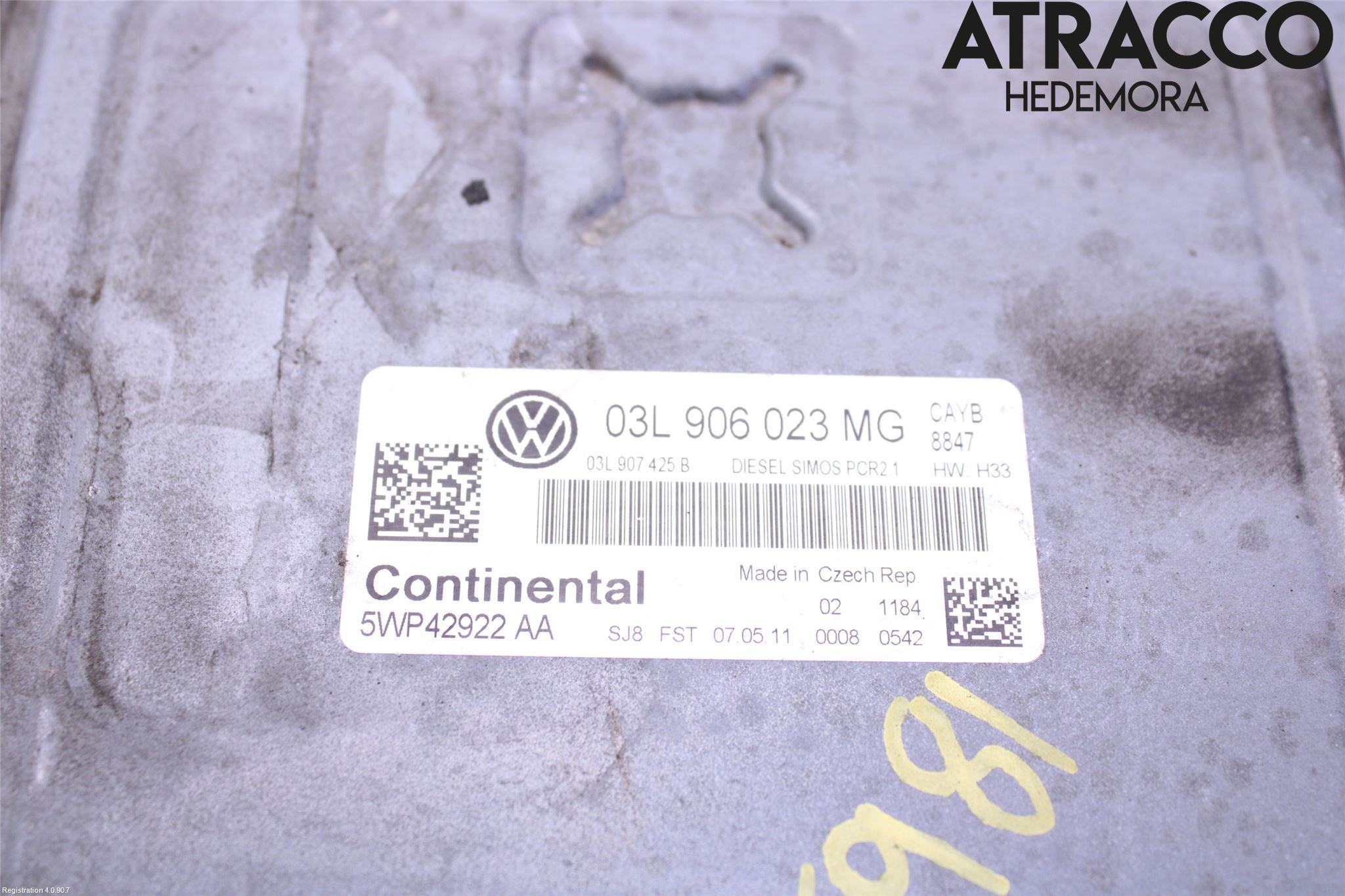 Volkswagen VW POLO 10-17 Styreenhet Innsprøytning