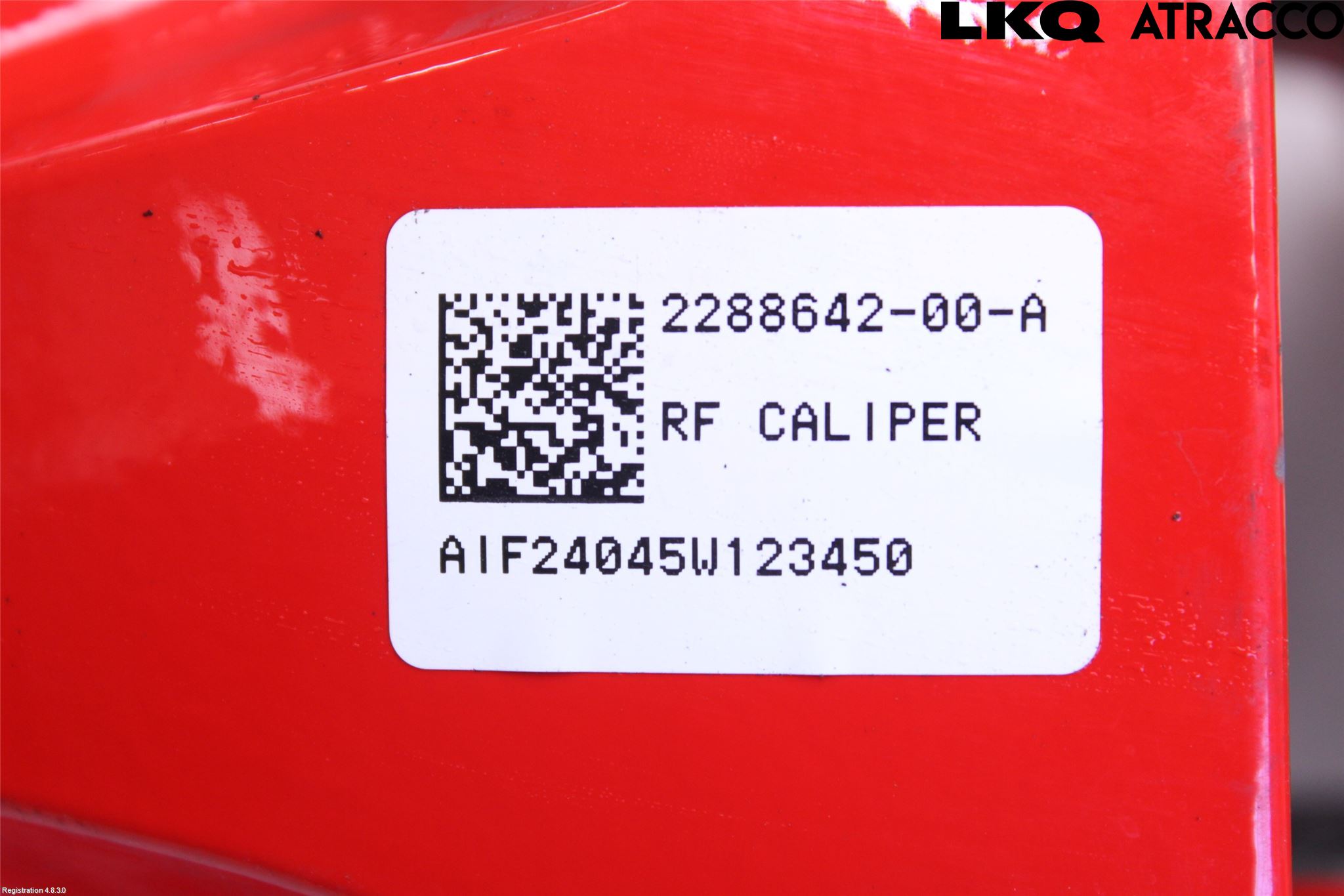 Tesla MODEL Y 21- Bremsecaliper Foran Høyre