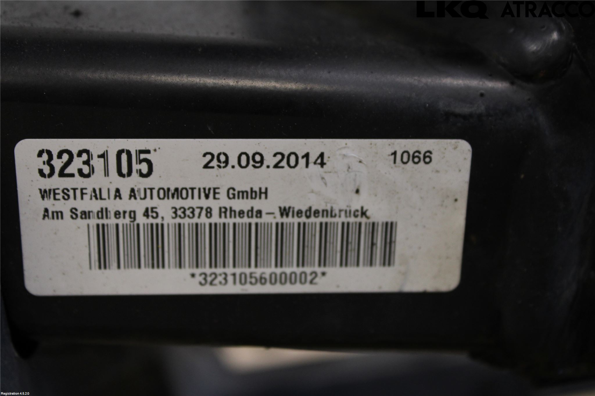 Landrover RANGE ROVER (L405) 13-21 Tilhengerfeste