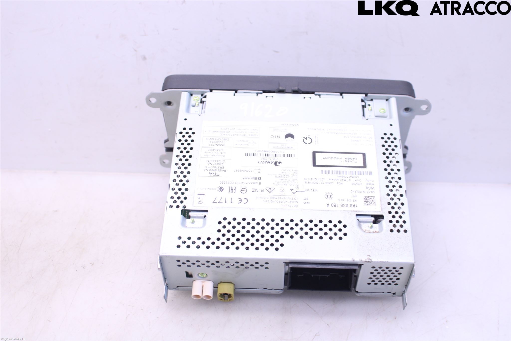 Volkswagen VW CADDY 16-20 Stereo Radio Med Cd