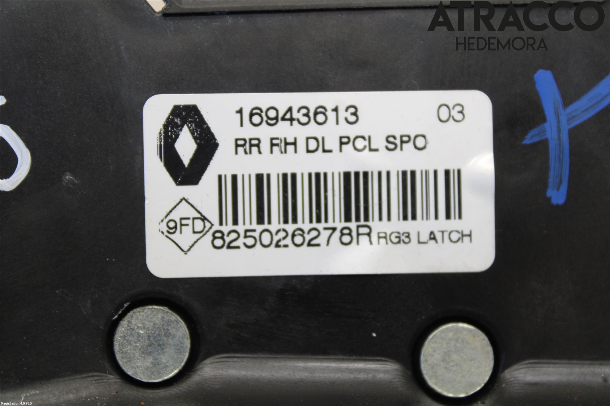 Renault ESPACE 15-23 Dørlås - Låsekasse