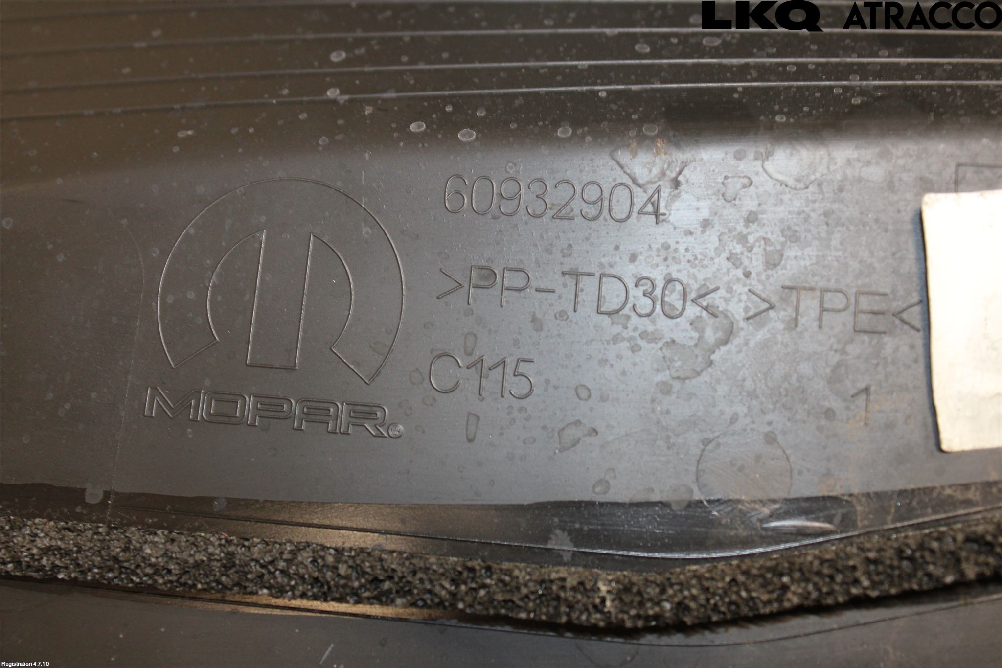 Jeep COMPASS Visker Deksel-Grill-Under Frr
