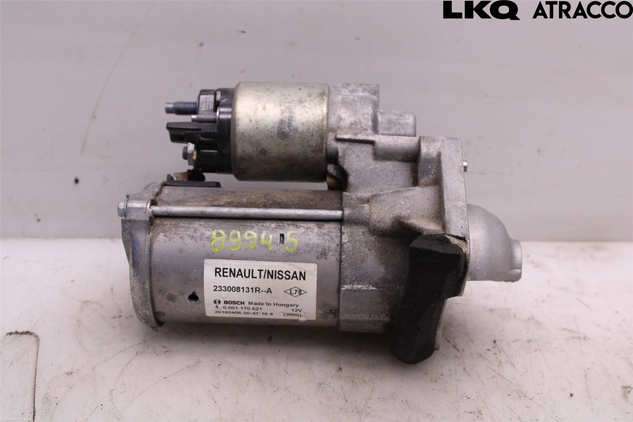 Nissan QASHQAI 14-17 Startmotor Diesel