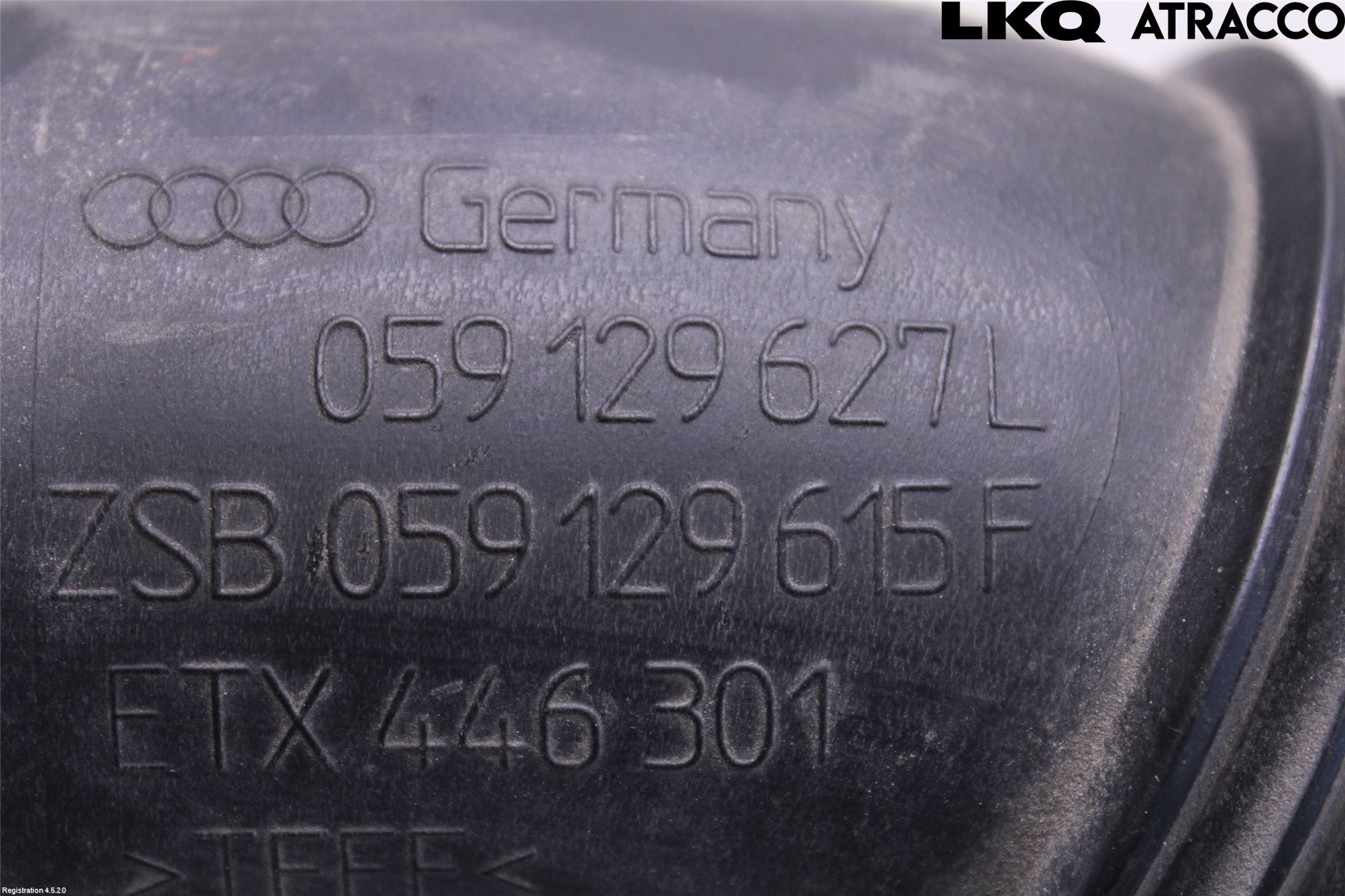 Audi A4/S4 08-11 Inns Gummibelg - Slange