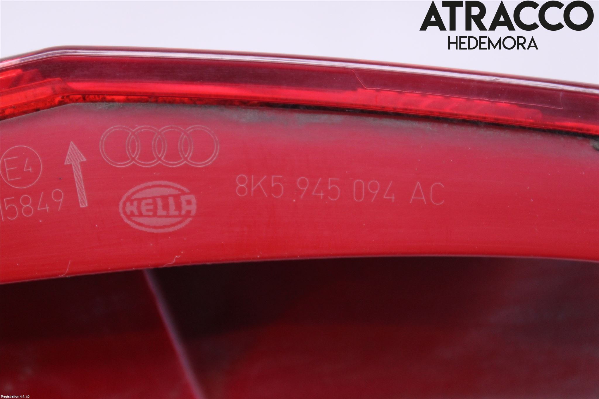 Audi A4 12-15 Baklykt Høyre  På Luke(Indre)