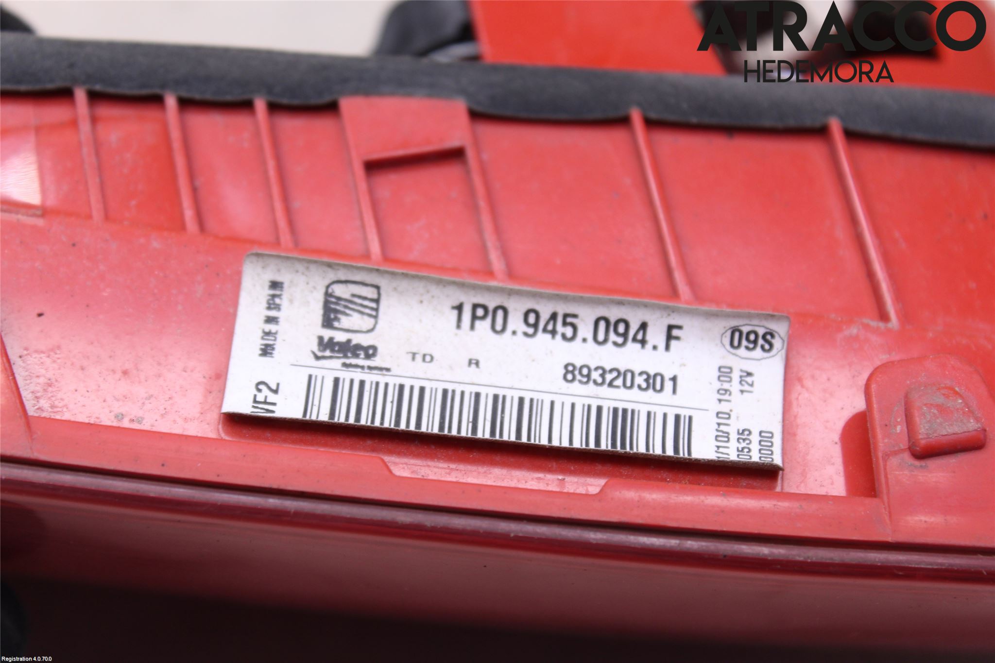 Seat LEON 06-12 Baklykt Høyre