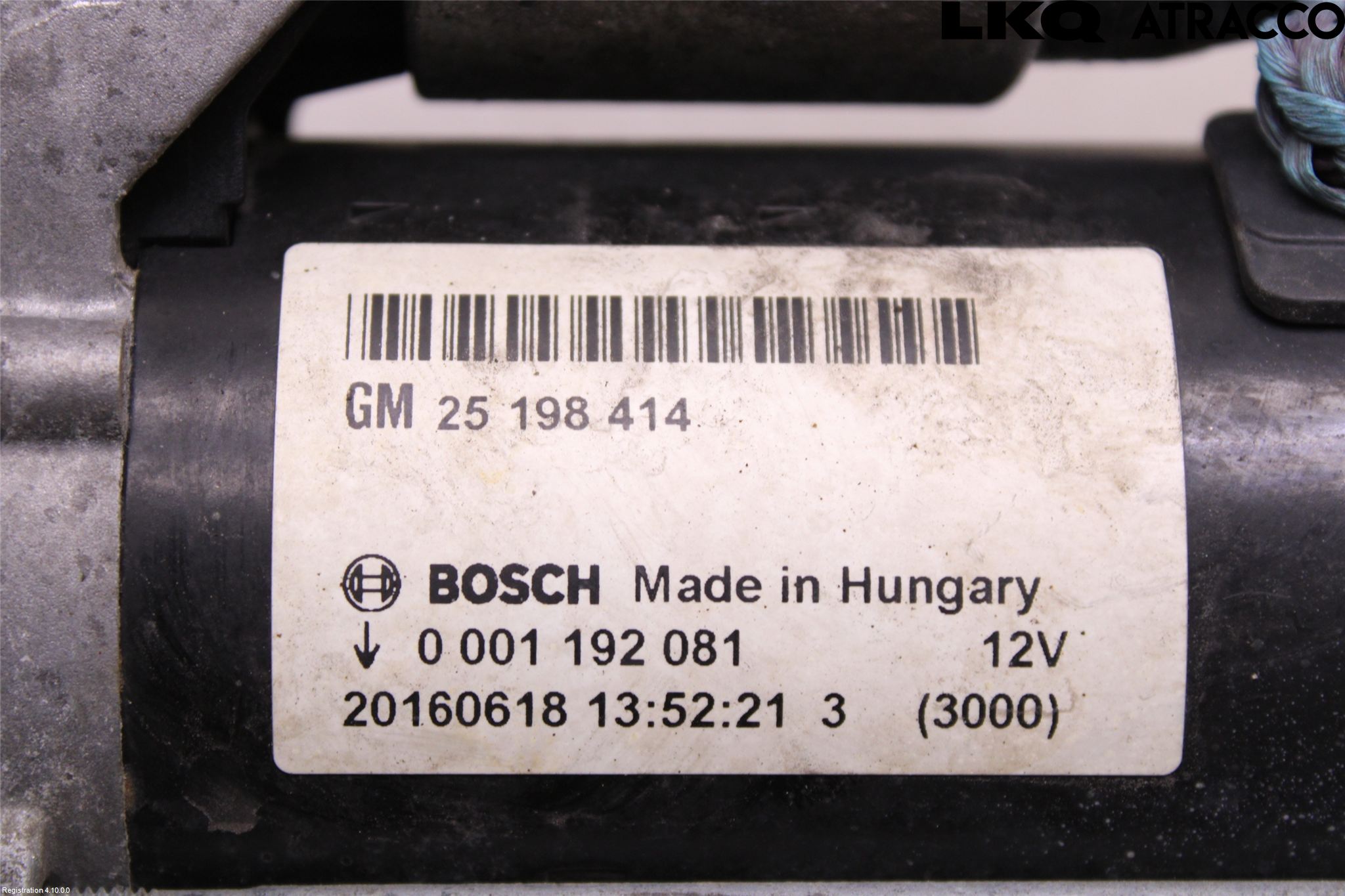Opel CORSA E 15-19 Startmotor Diesel