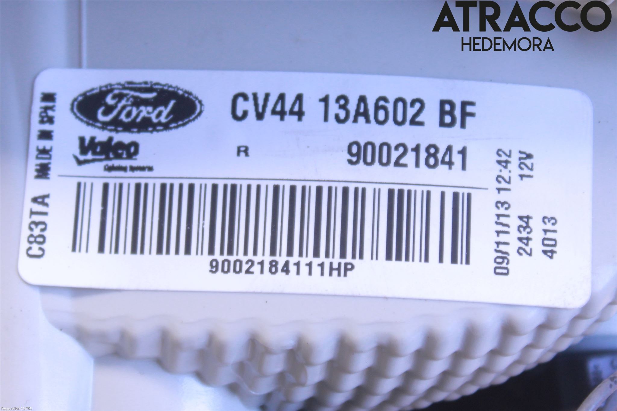 Ford KUGA 13-16 Baklykt Høyre  På Luke(Indre)