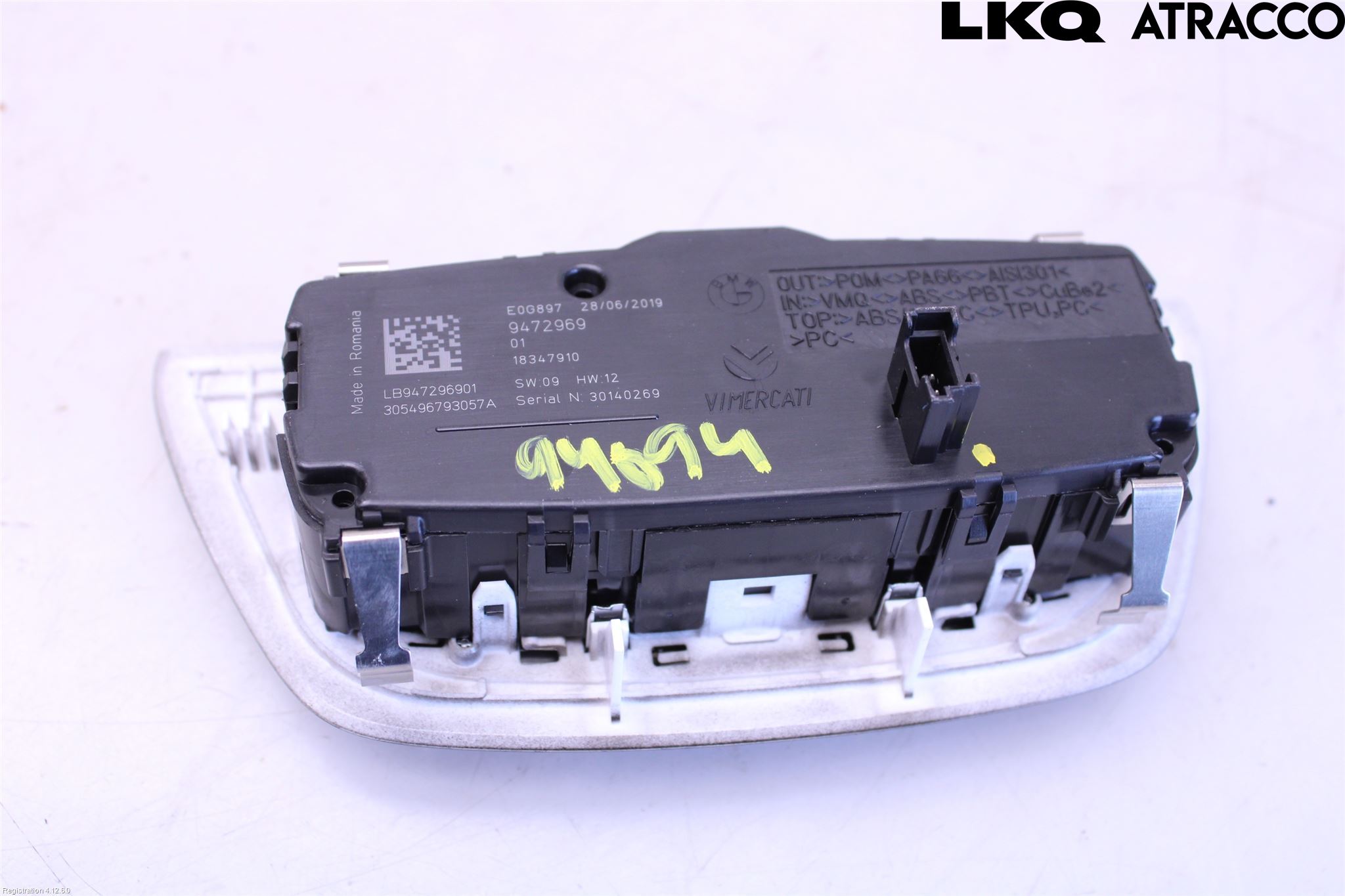 BMW 5 G30/G31/F90 17-23 Bryter Hovedlys