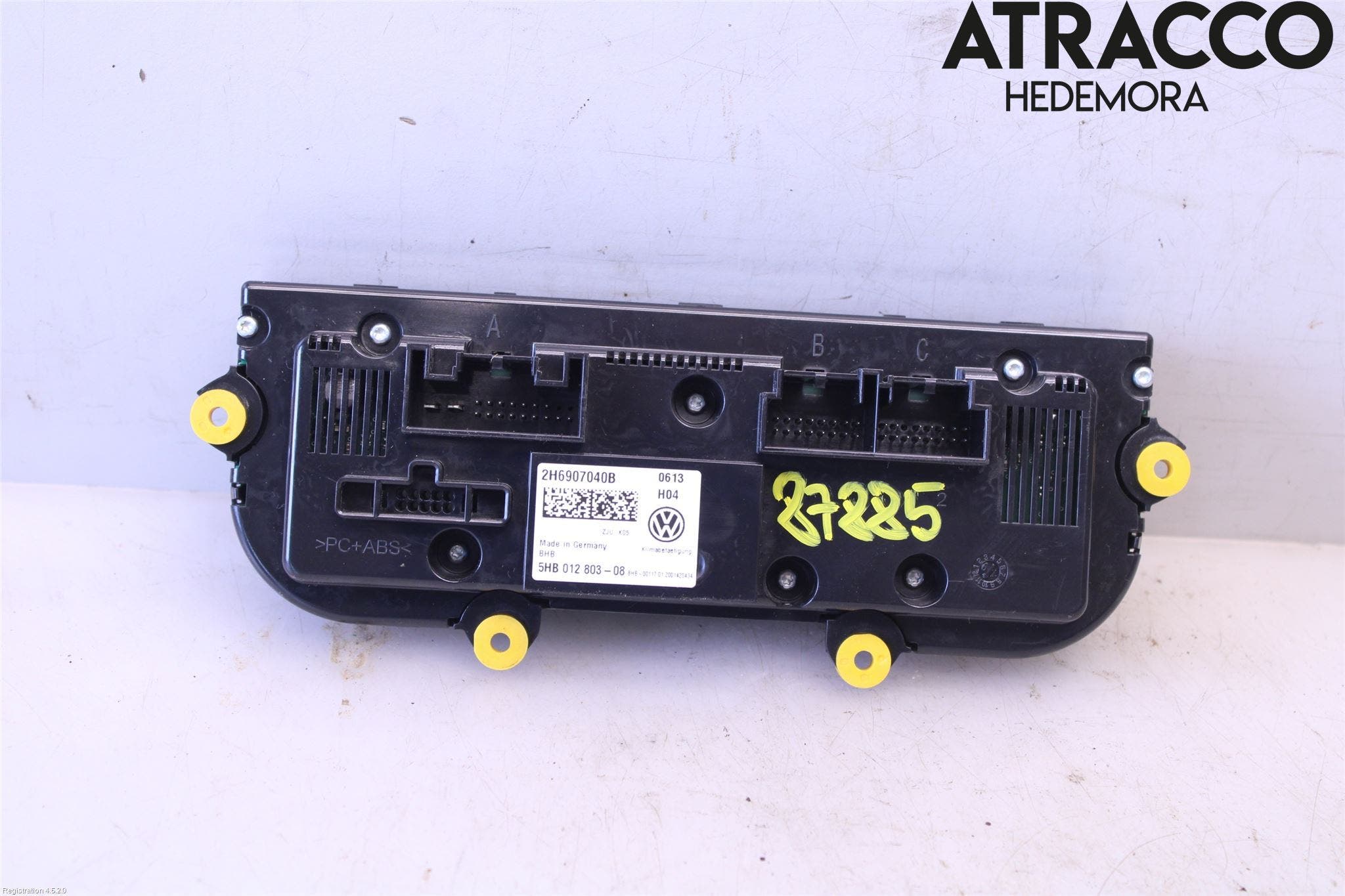 Volkswagen VW AMAROK 2H 10-22 Varme Ac Betjening-Display
