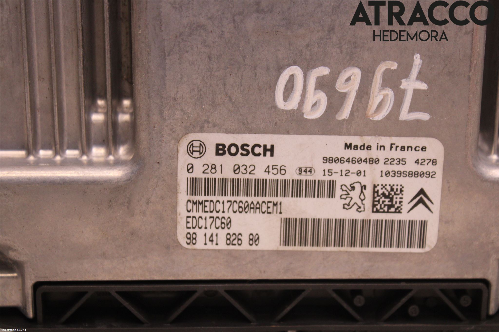 Citroen BERLINGO 08-18 Styreenhet Dieselpumpe