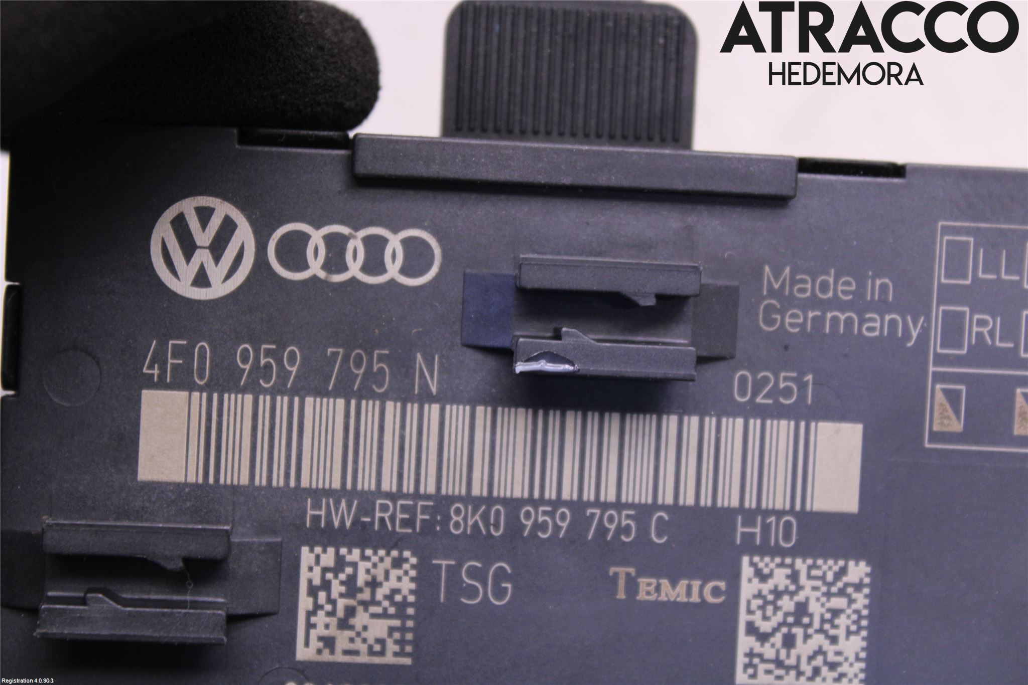 Audi A4 ALLROAD 09-16 Styreenhet Dør