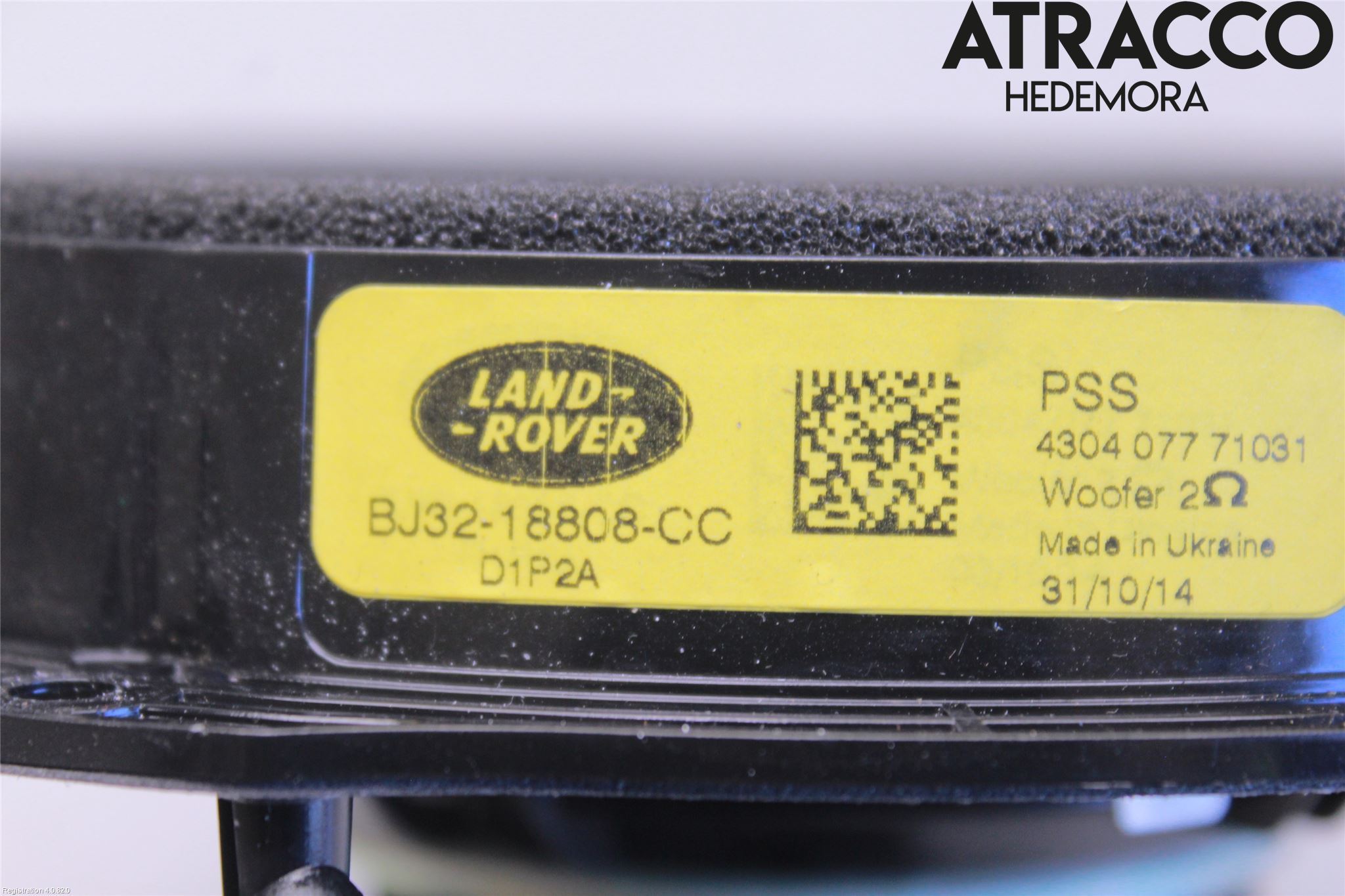 Landrover LAND ROVER RANGE ROVER EVOQUE (L538) 11-18 Innr Høyttaler