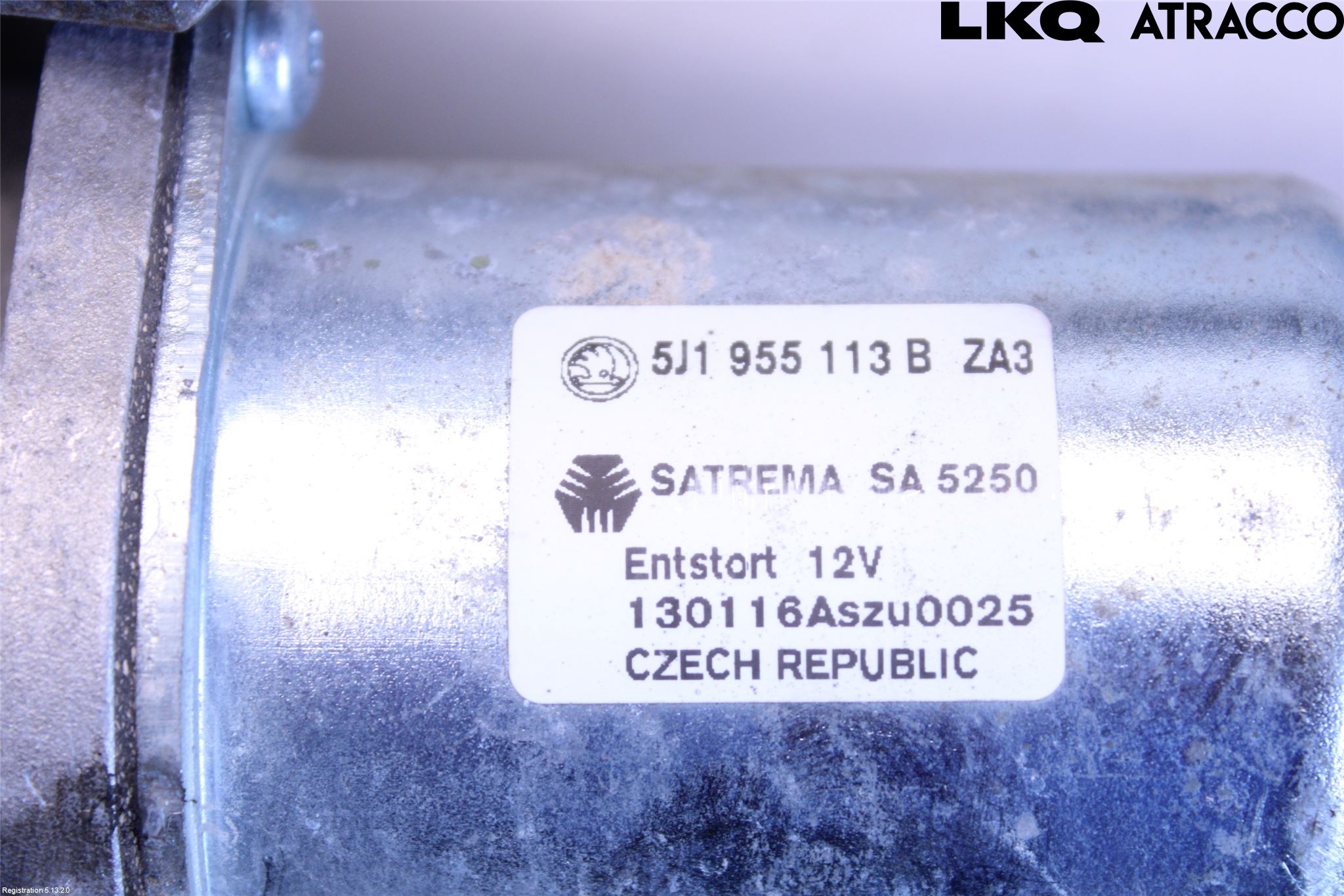 Skoda FABIA 07-14 Viskermotor Frontrute