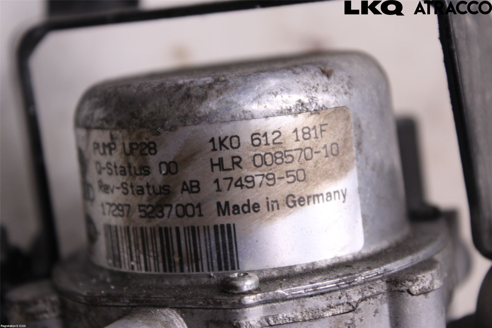 Volkswagen VW GOLF / E-GOLF VII 13-20 Vacuumpumpe