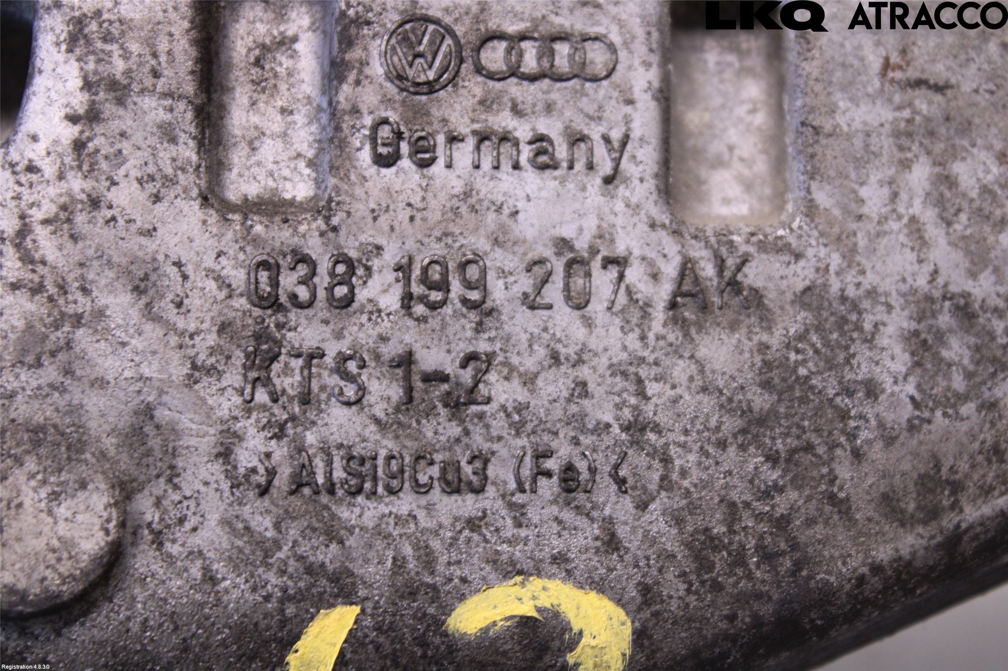 Volkswagen VW TRANSP/CARAVELLE (T5) 04-15 Motor Feste Stål-Alu