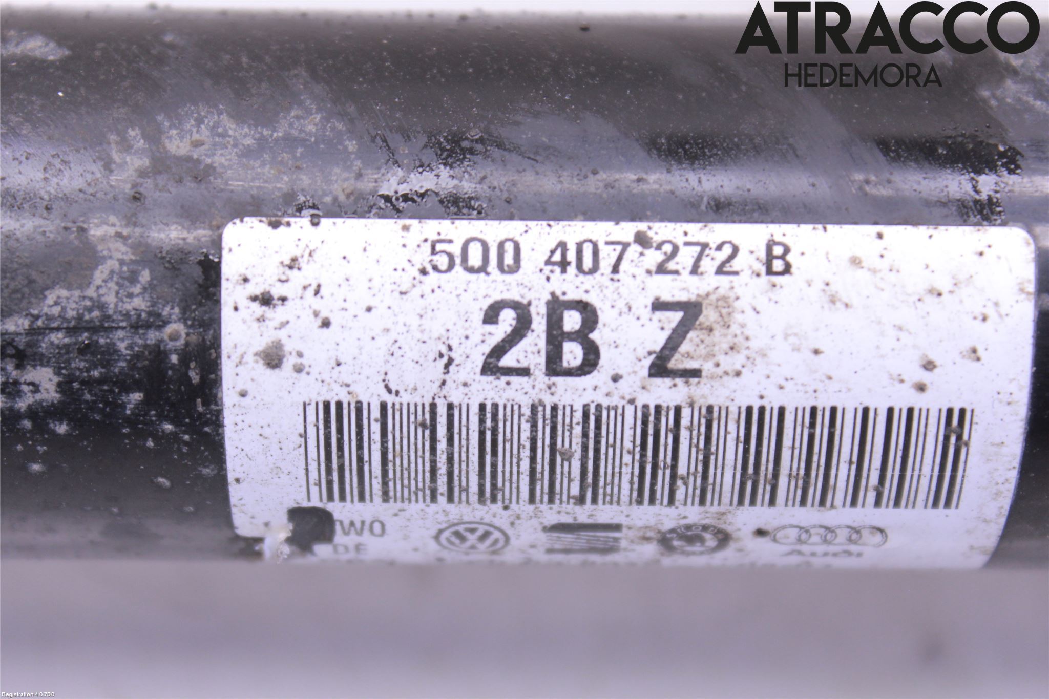 Audi A3/S3 8V 13-20 Drivaksel Foran Kompl Høyre