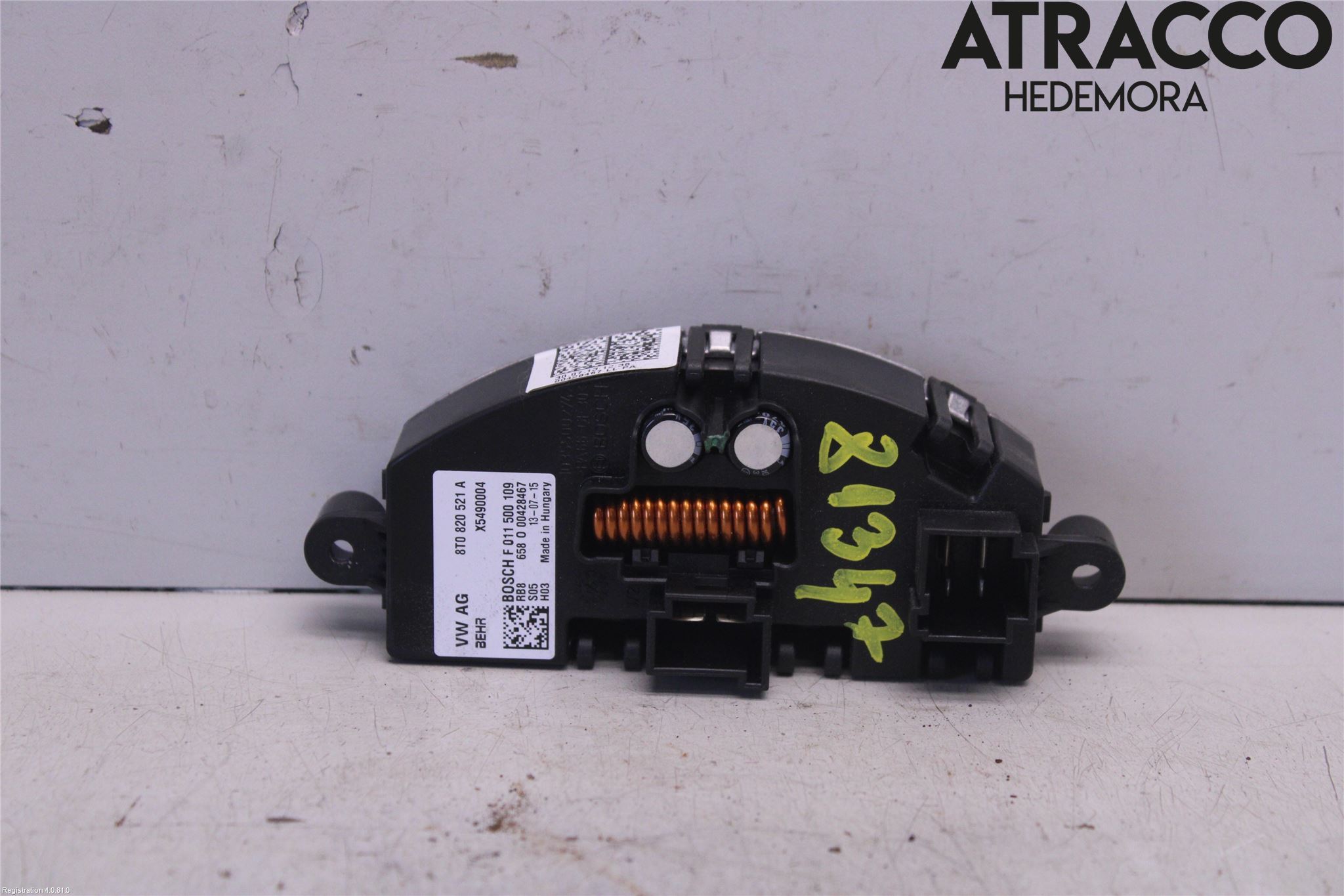 Audi A4 ALLROAD 09-16 Varmeapparat Viftemotstand