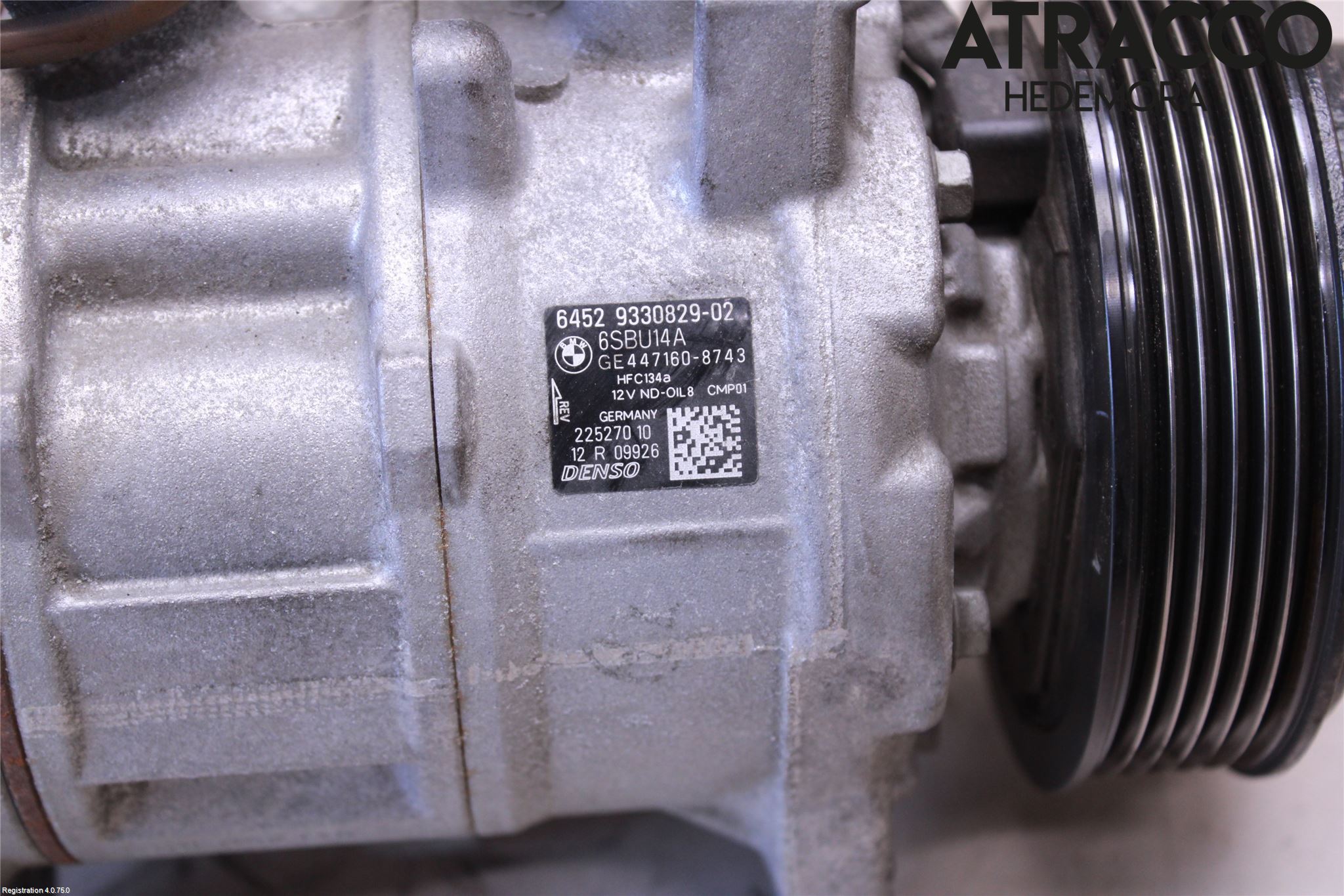 BMW 1 F20/F21 11-19 Varme Ac Kompressor