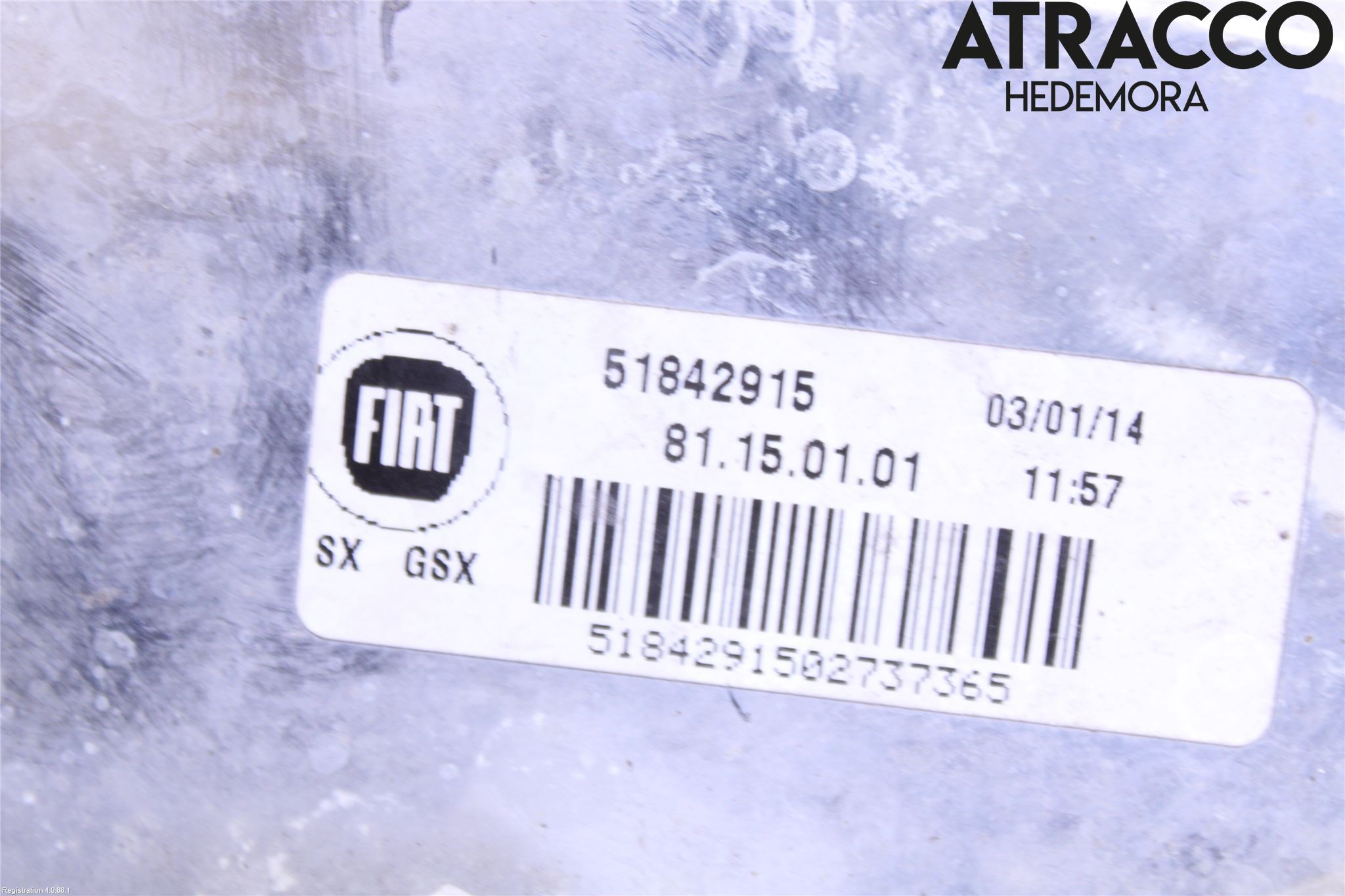 Fiat PANDA 12- Parklykt Foran Venstre