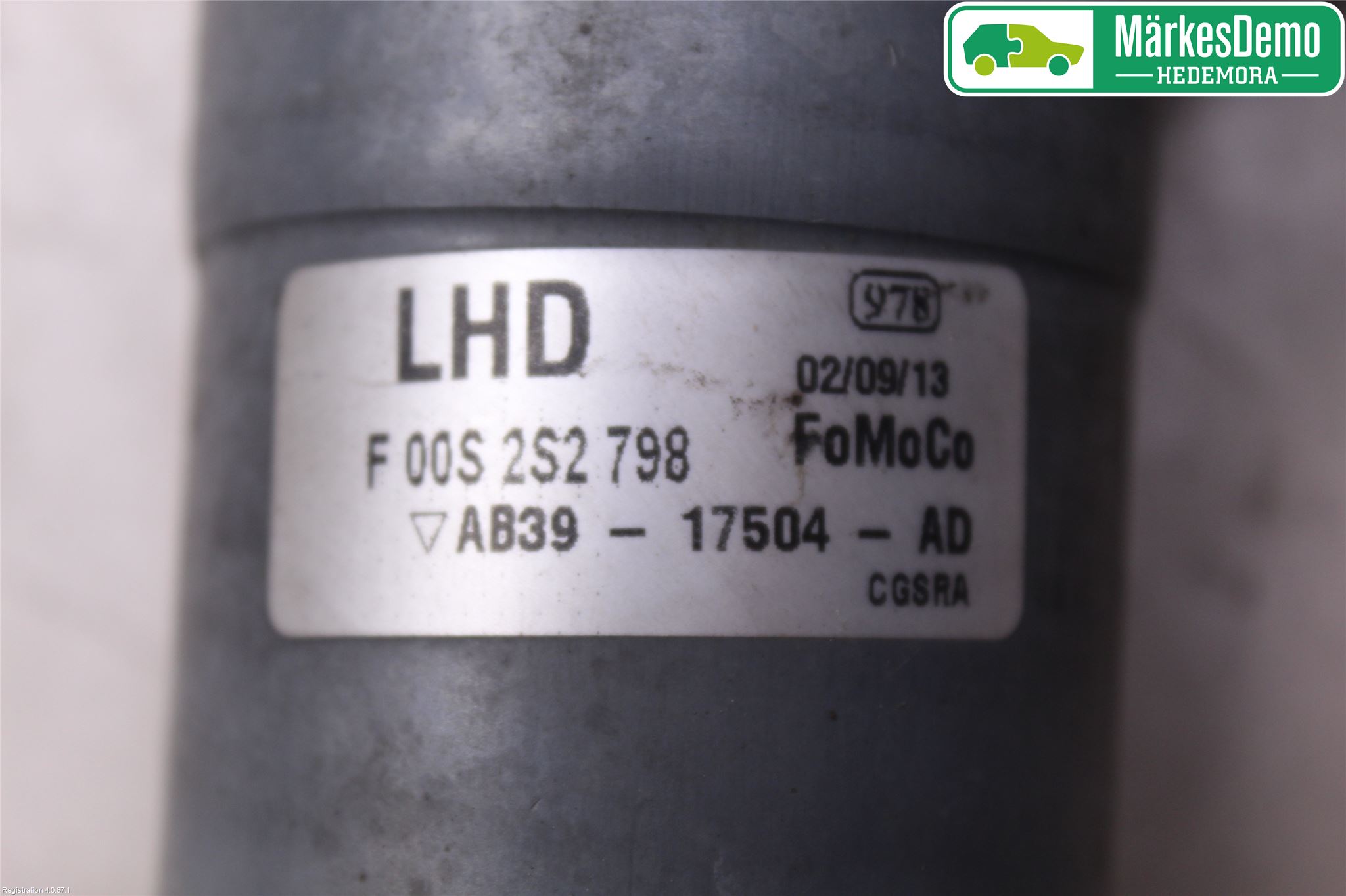 Ford RANGER EU 12-23 Viskermotor Frontrute