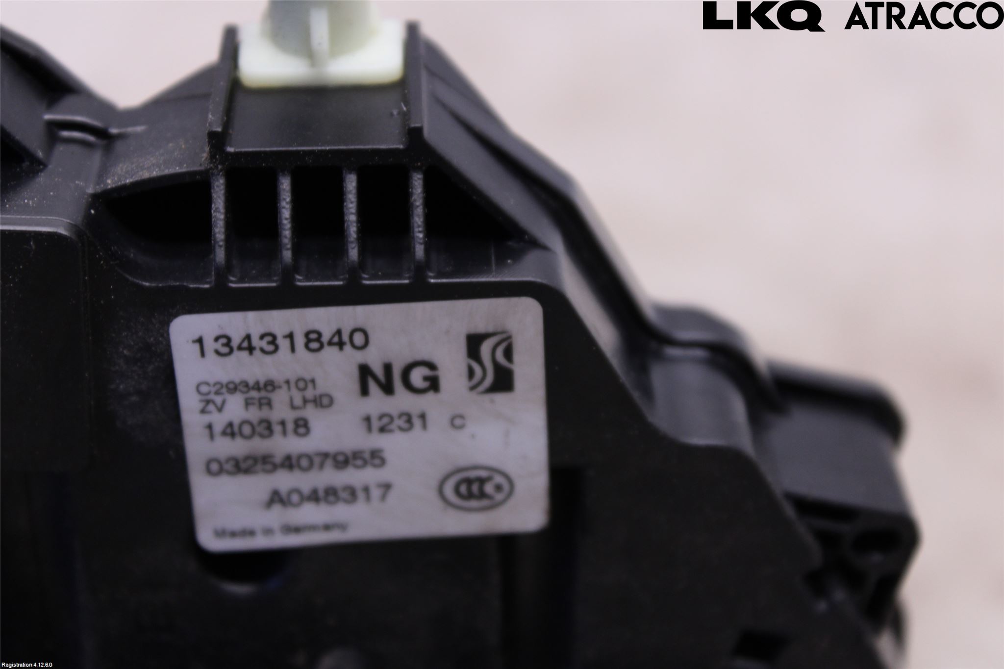 Opel CORSA E 15-19 Dørlås - Låsekasse