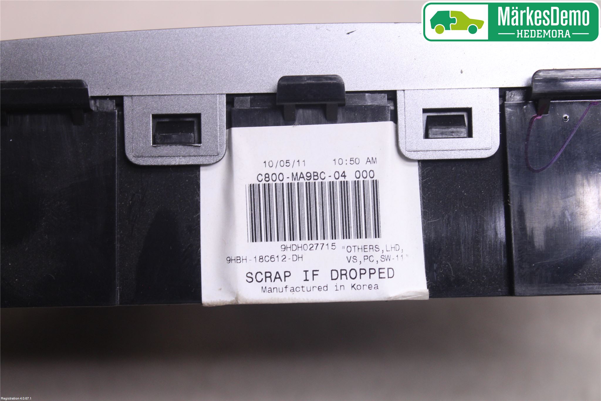 Hyundai SANTA FE  06-12 Varme Ac Betjening-Display