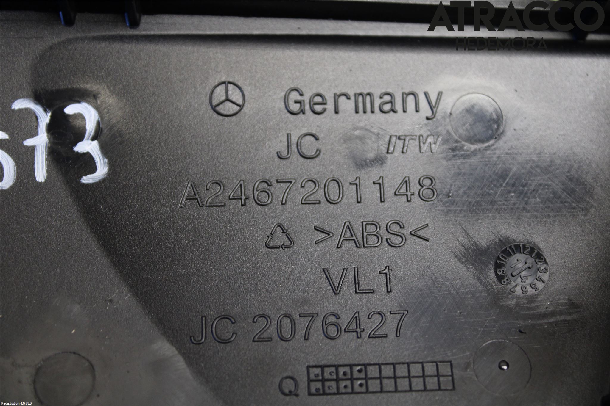 Mercedes-Benz MB GLA-KLASS (X156) 13-20 Innr Dørhandtak V Indre