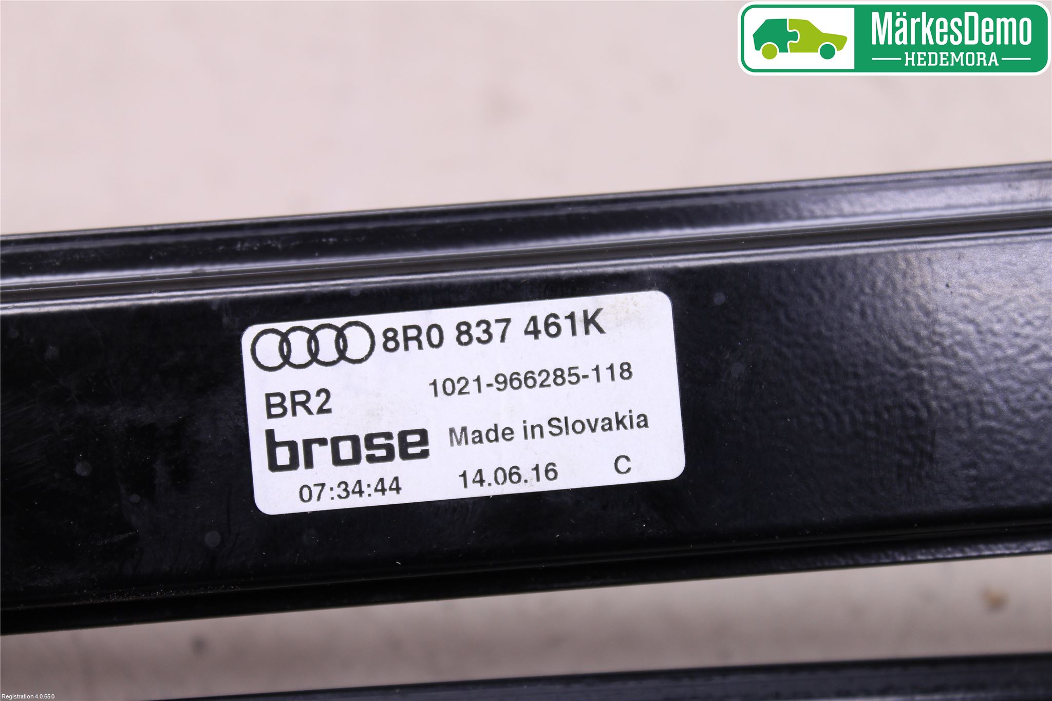 Audi Q5 09-16 Vindusheis El Komp