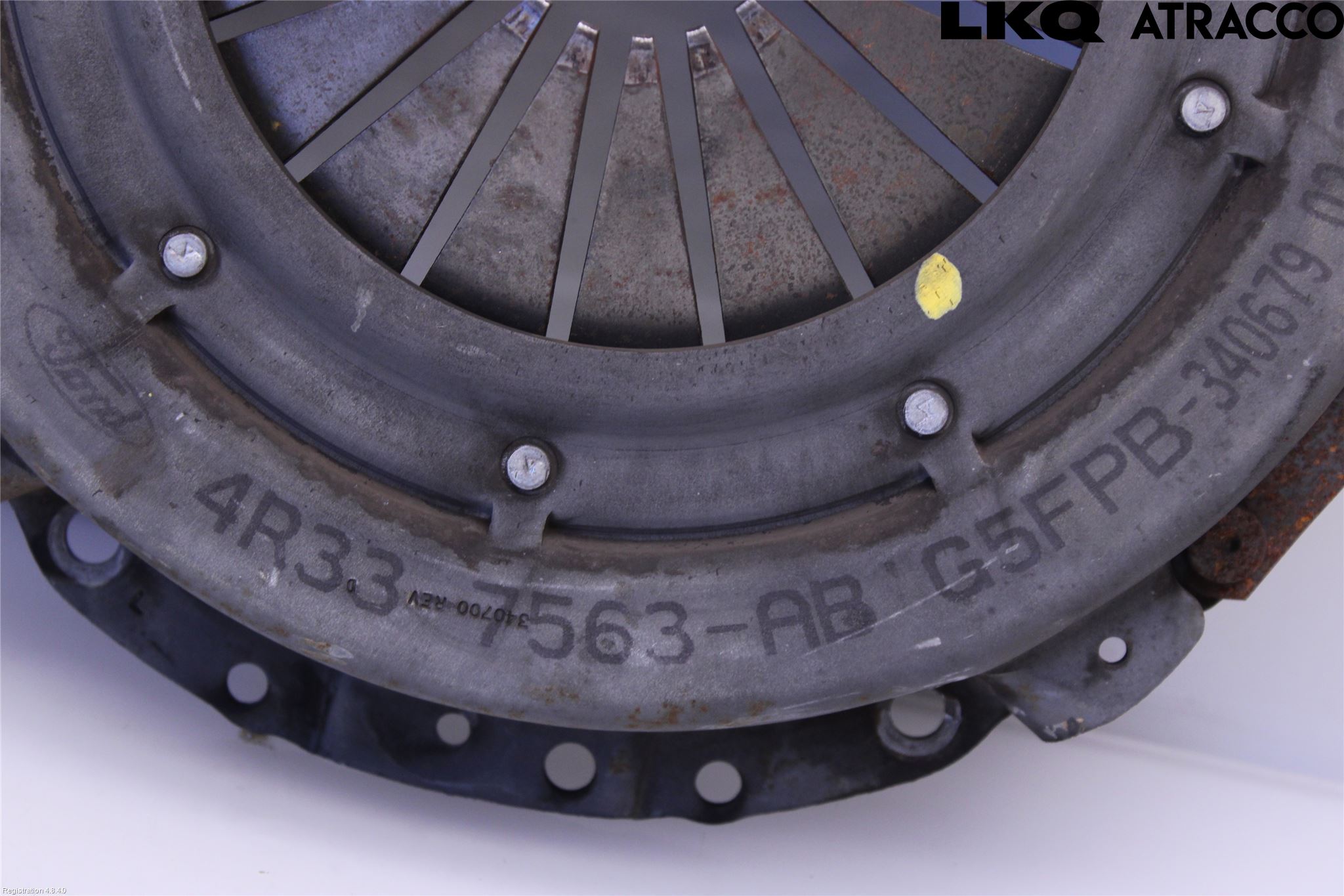 Ford MUSTANG V 05-14 Clutch Trykkplate