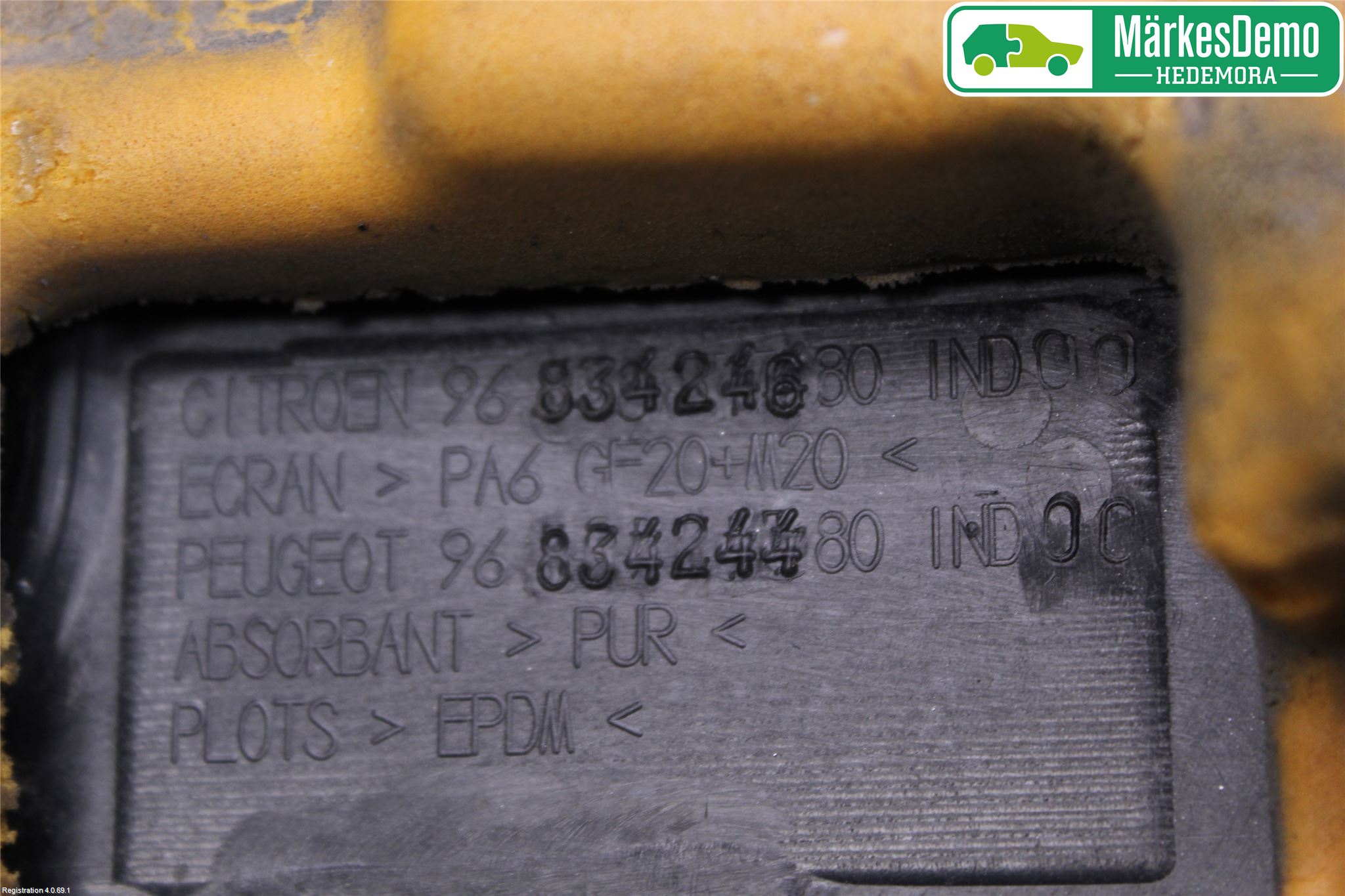 Peugeot 407 Motor Deksel Over Motor